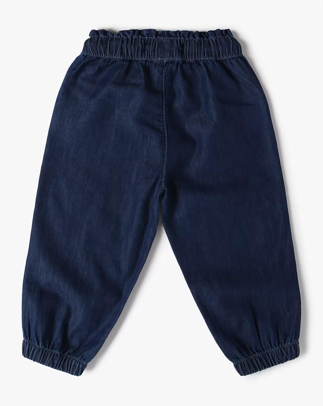 PINEAPPLE ALLOVER EMB JEAN, BLUE, 6-12M