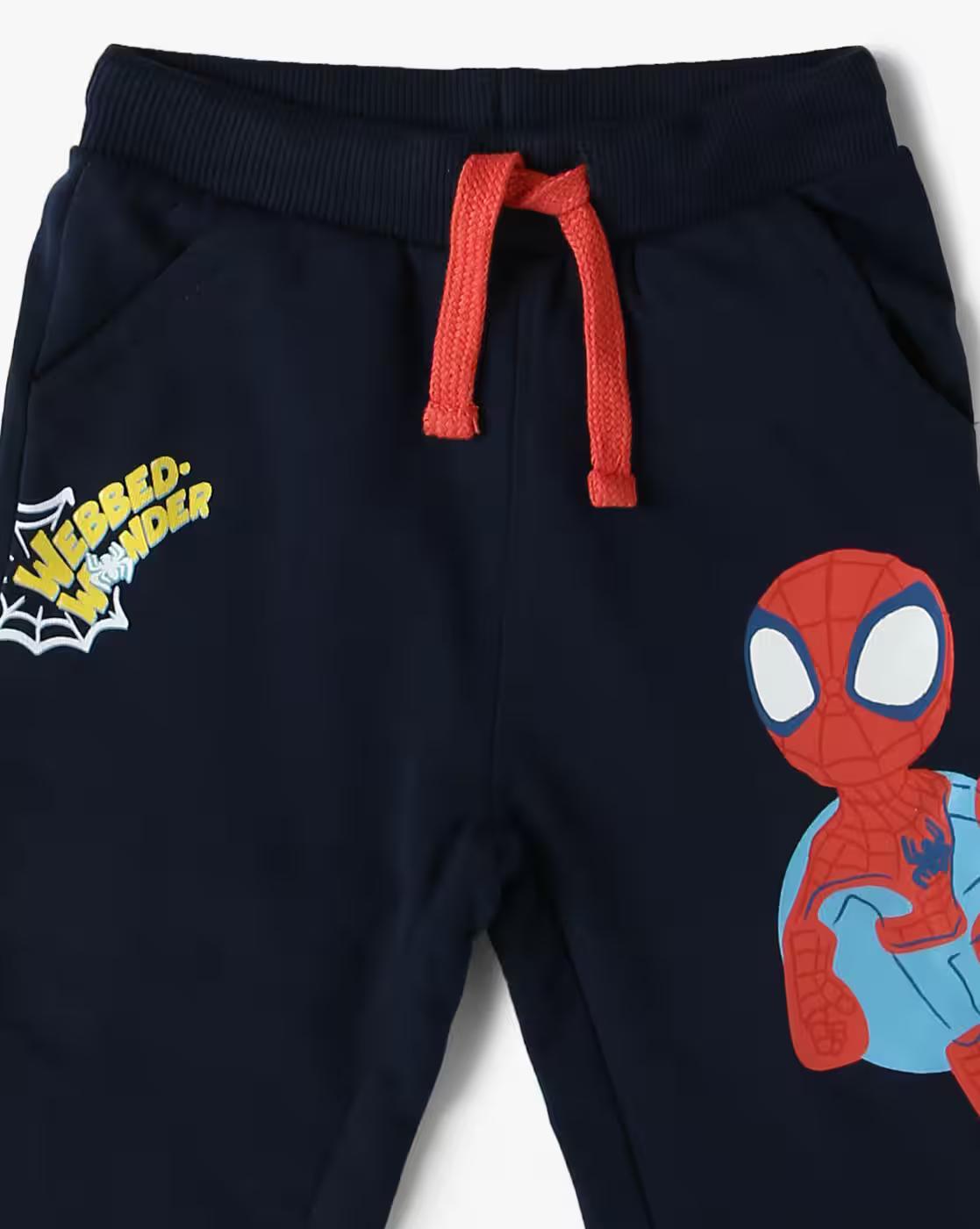 SPIDER MAN JOGGER, NAVY, 12-18M