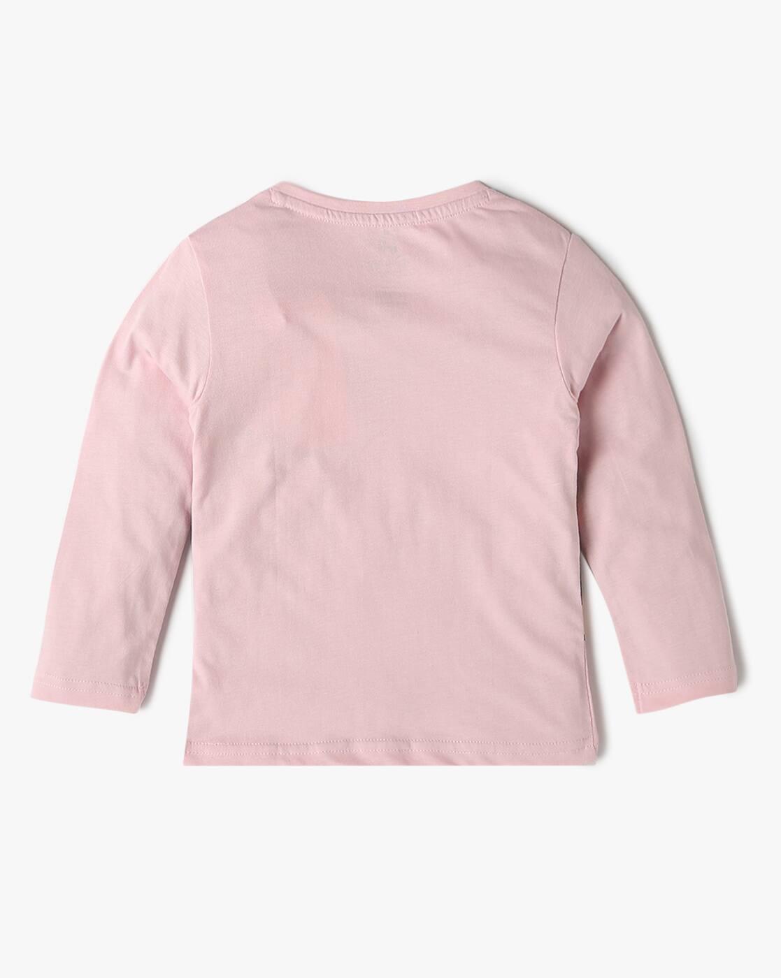 KN FS CHAR MICKEY TODGIRL T, PINK, 6-12M