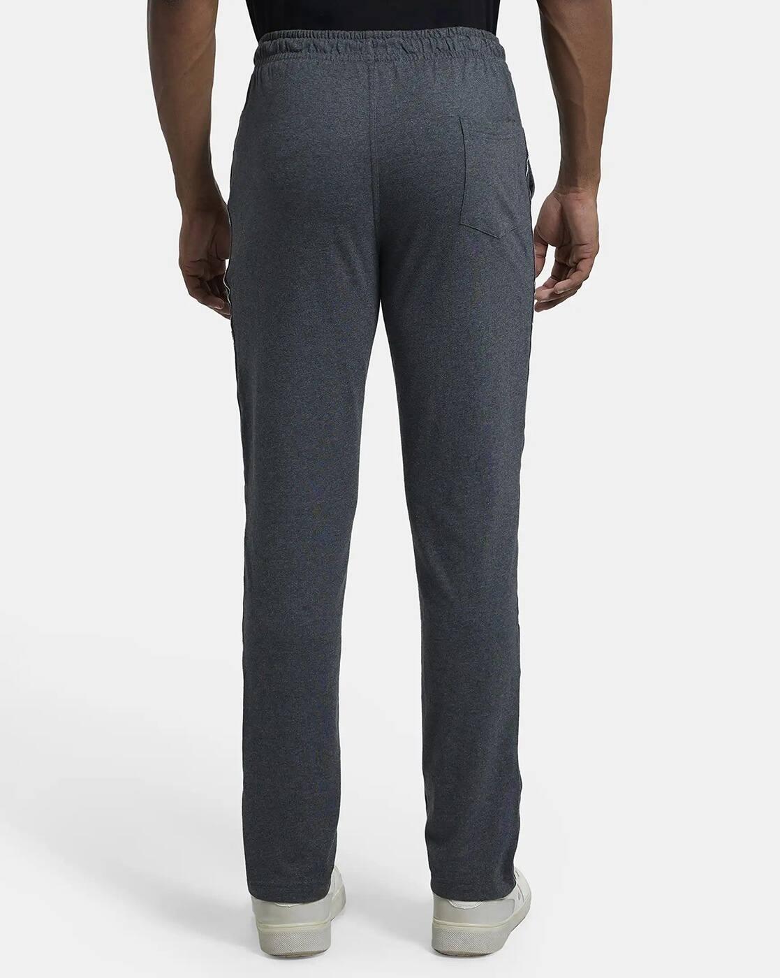 JOCK MEN TRACK PANTS, NAVY BLUE, S