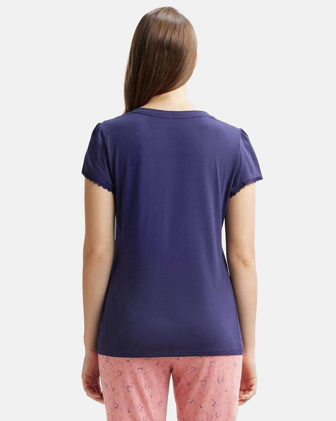 JOCK WOMEN TOPS & TSHIRTS, NAVY BLUE, S