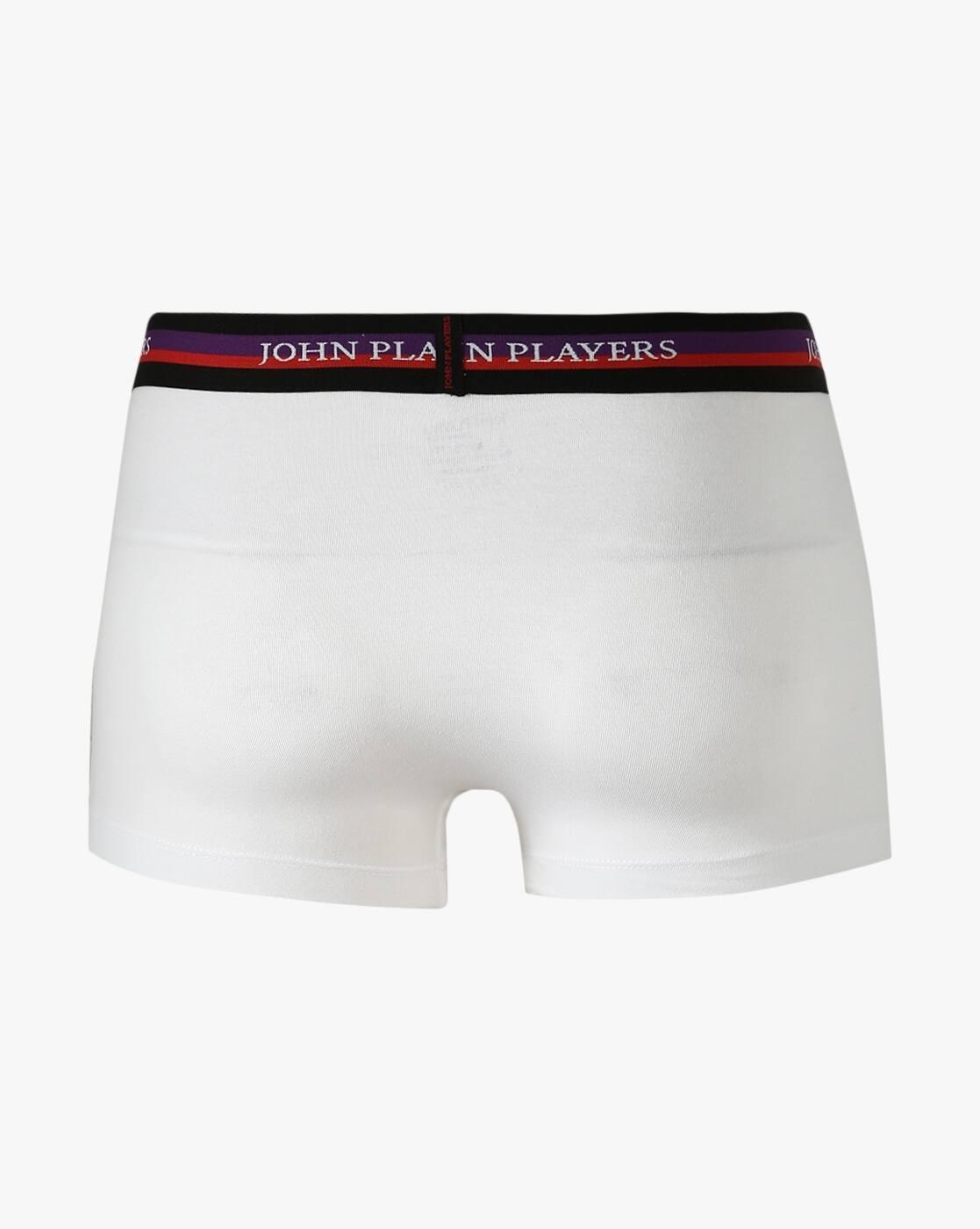 John Players Cotton Trunk, WHITE, XL