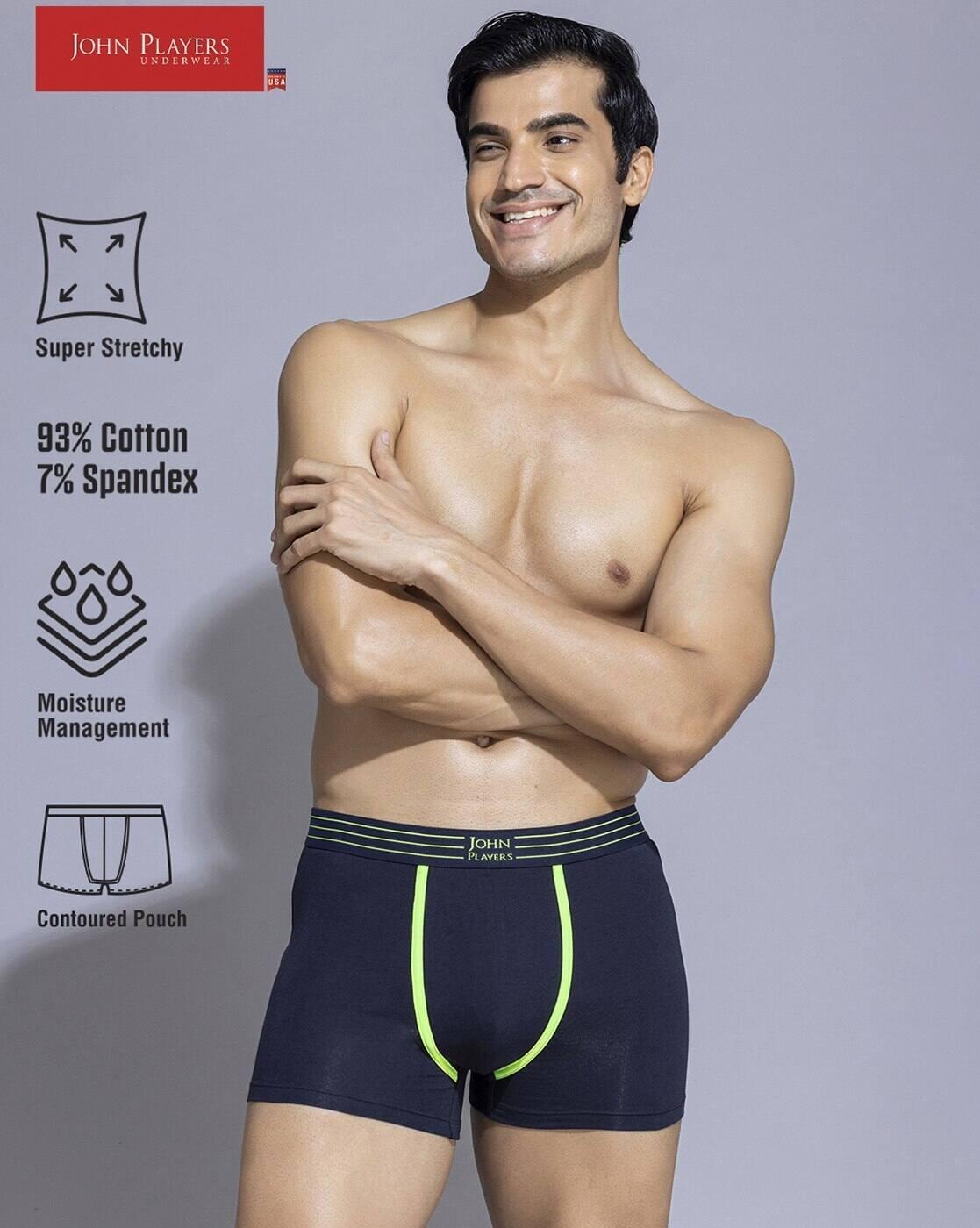 John Players Cotton Trunk, BLACK, L