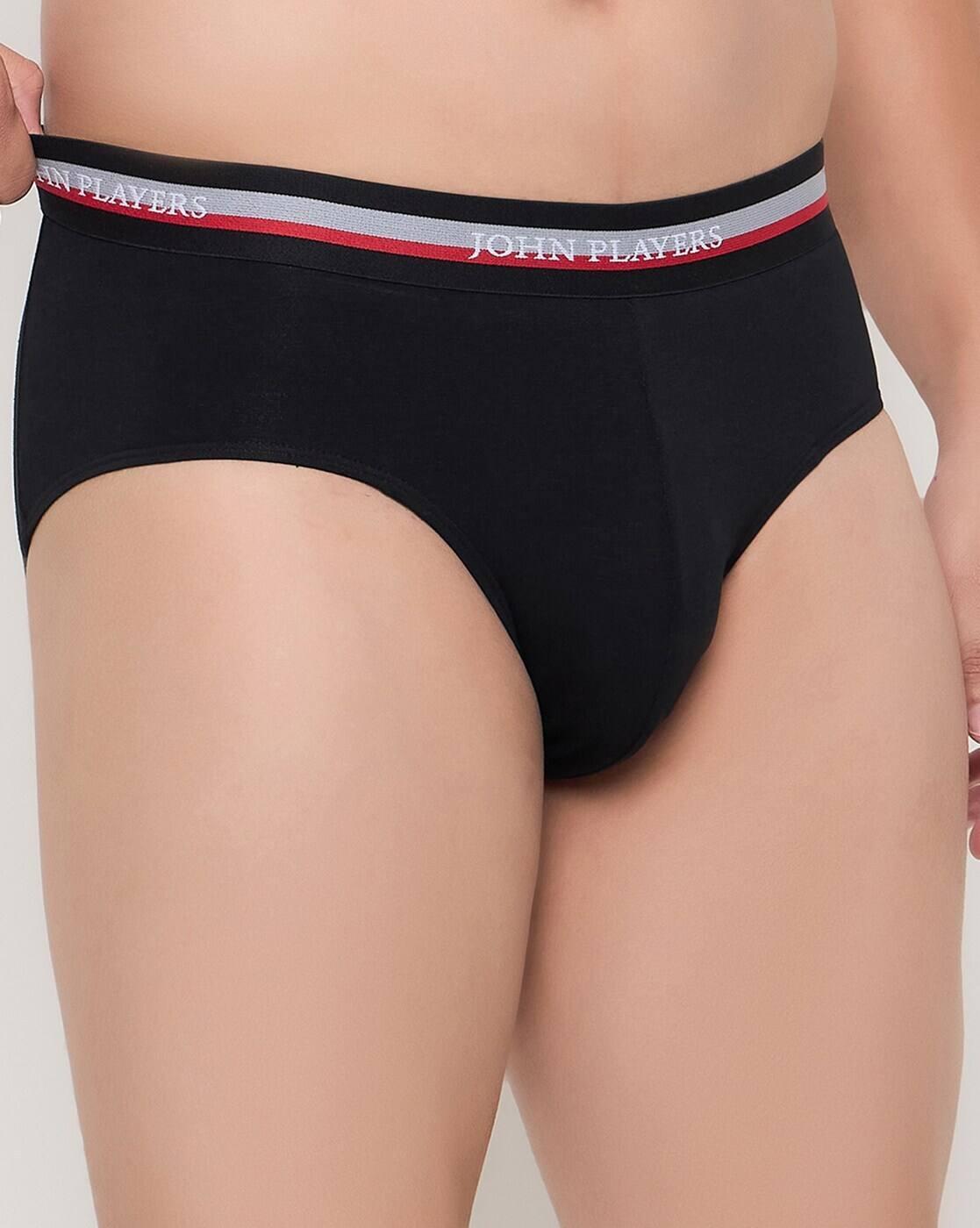 JOHN PLAYERS BRIEF, BLACK, S