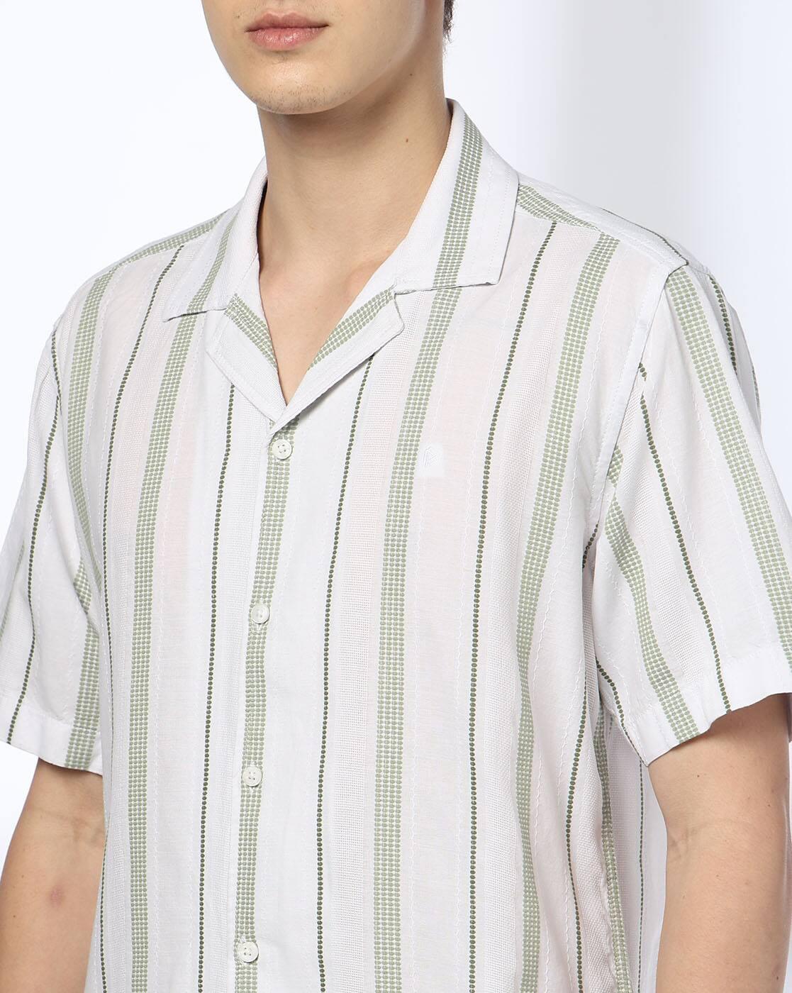 Men Striped Relaxed Fit Shirt