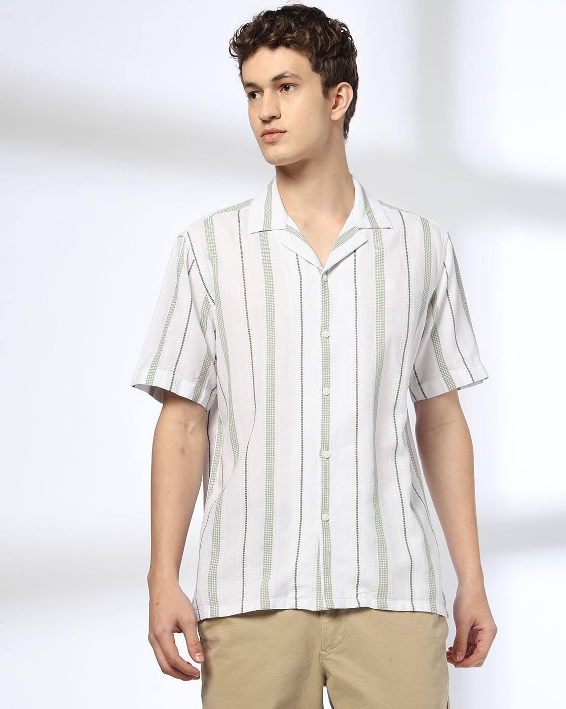 Men Striped Relaxed Fit Shirt