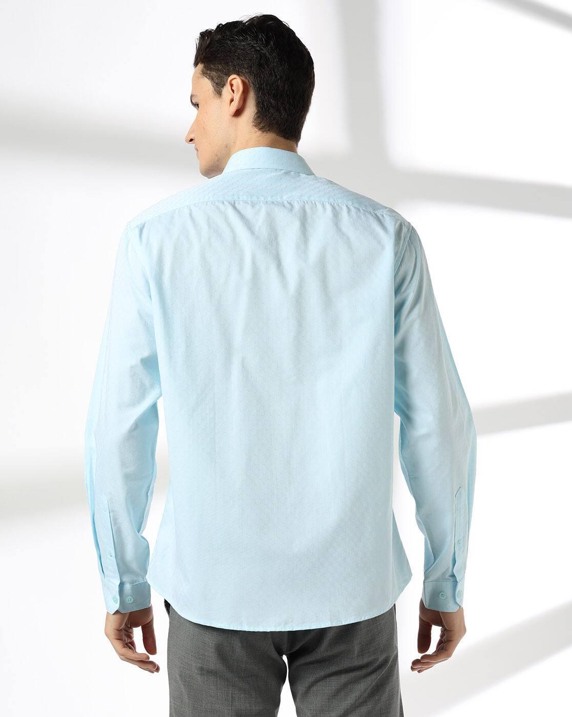 TS25FMFWJP1199JP SHIRTS, LT. AQUA, 38