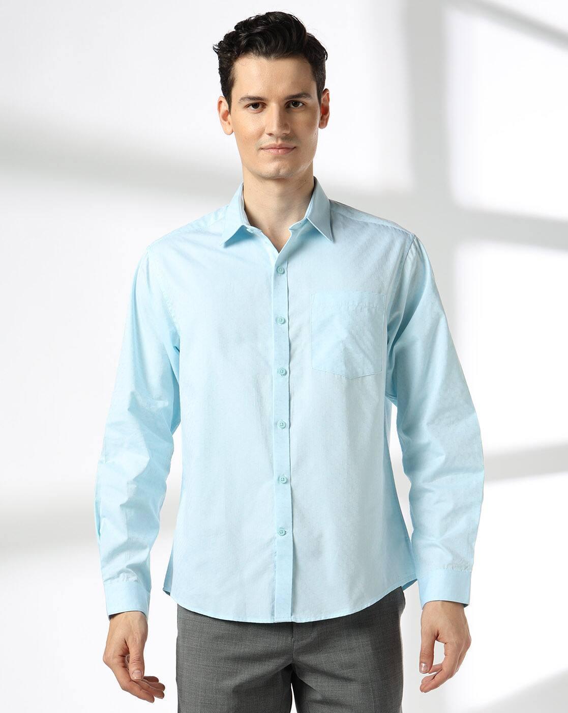 TS25FMFWJP1199JP SHIRTS, LT. AQUA, 38