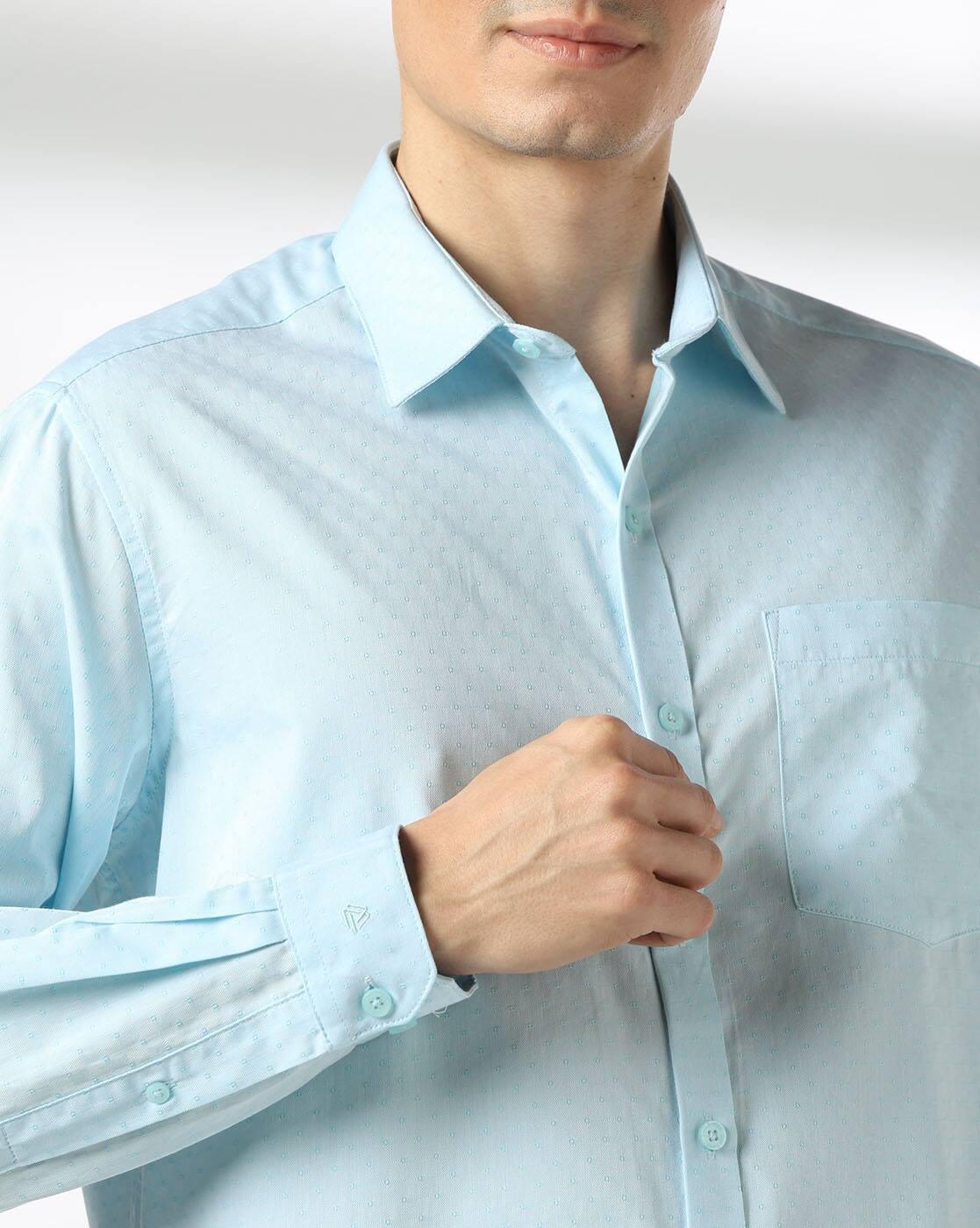 TS25FMFWJP1199JP SHIRTS, LT. AQUA, 38
