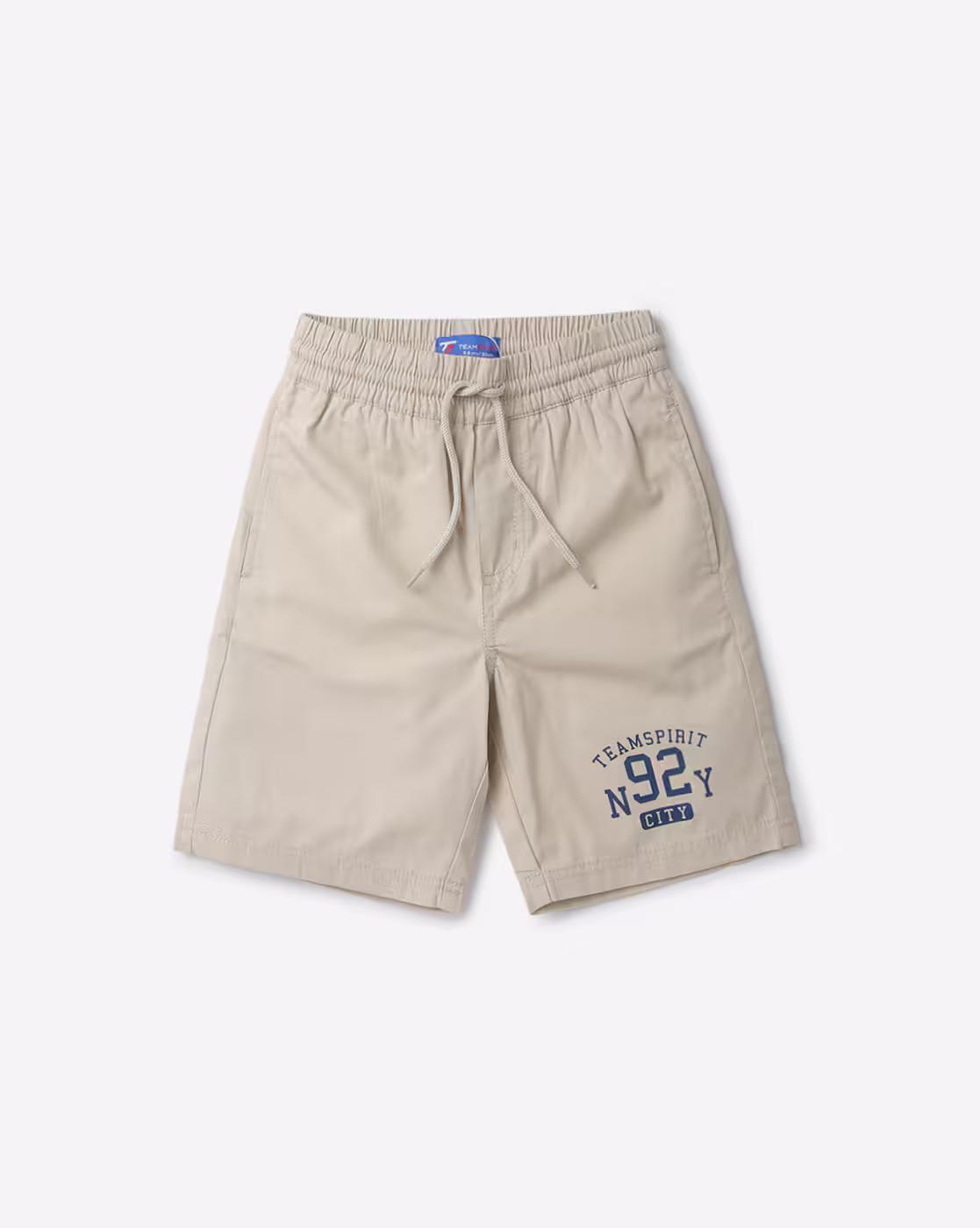 CORE SHORTS WOVEN1, STONE, 7-8Y