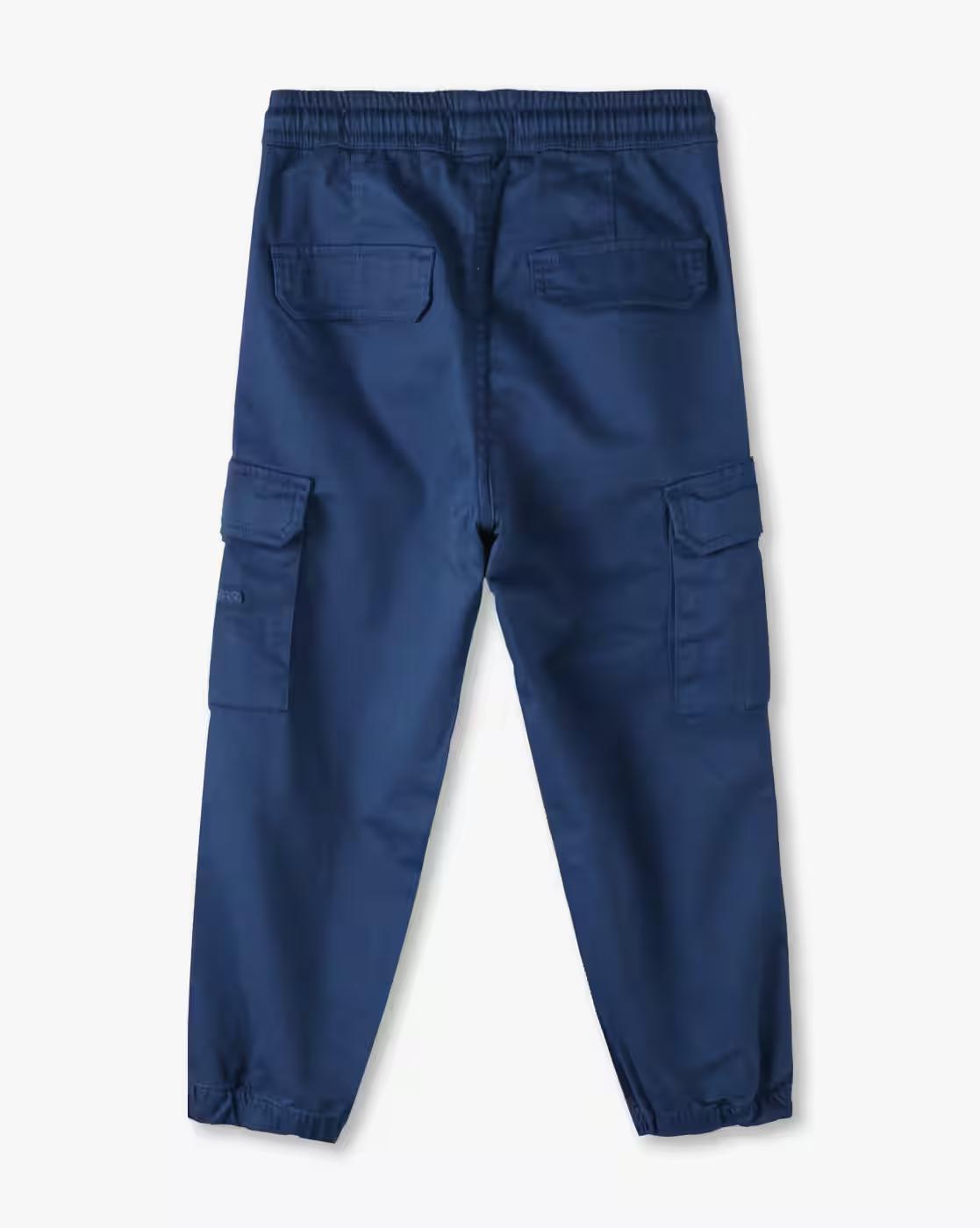 Cargo Pocket trouser, NAVY BLUE, 5-6Y