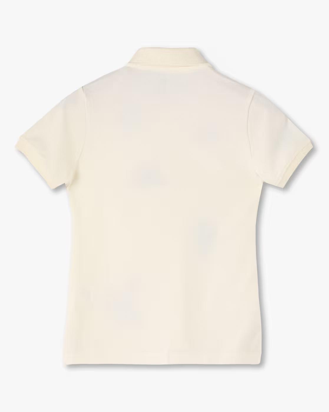 POLO TEE, CREAM, 2-3Y