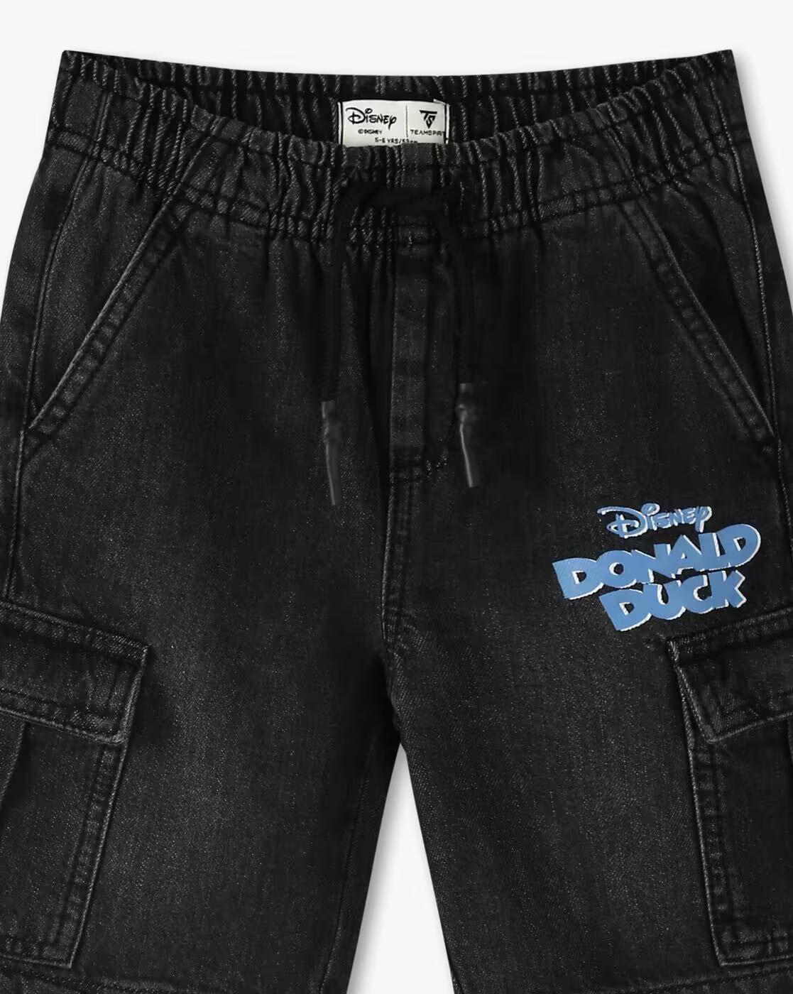 SS25JNSHRT02, BLACK, 2-3Y