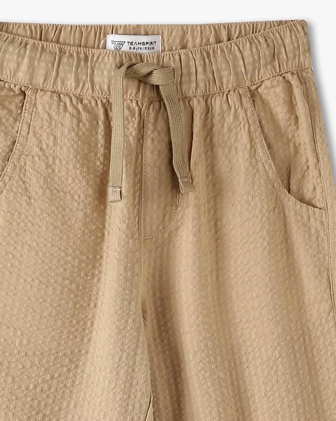 EASY FIT TROUSER, BEIGE, 5-6Y