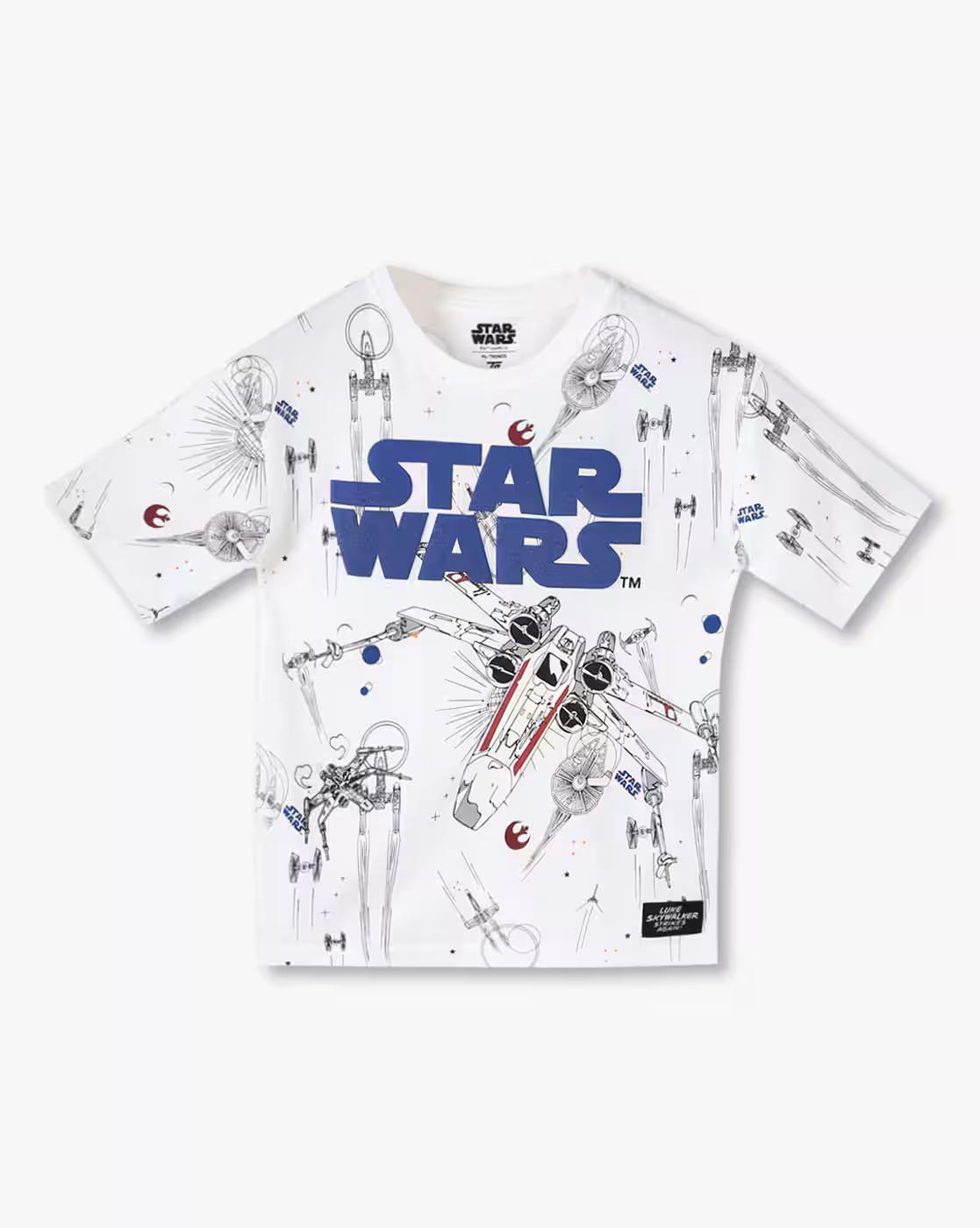 STAR WARS, WHITE, 3-4Y