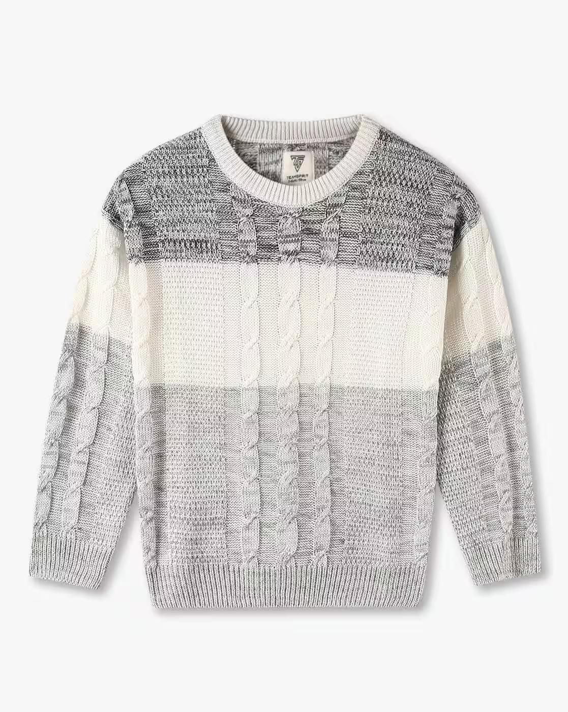 Sweater, GREY, 5-6Y