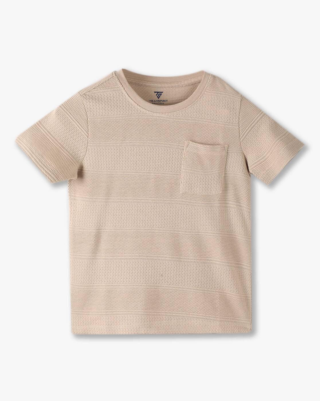 KBTEAMSPRT TSHIRTS, BEIGE, 2-3Y