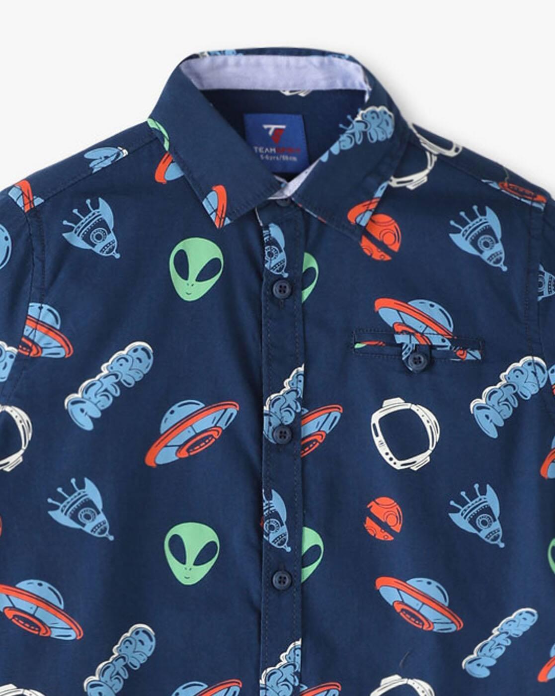 BLUE,KB TEAMSPIRIT TRENDS SELECT,SHIRTS