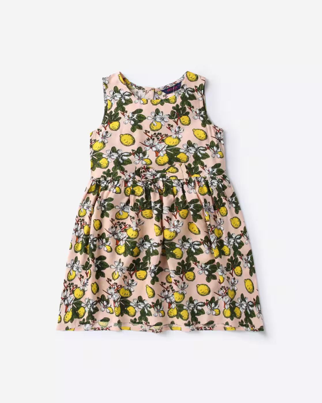 Print Fit & Flare Dress