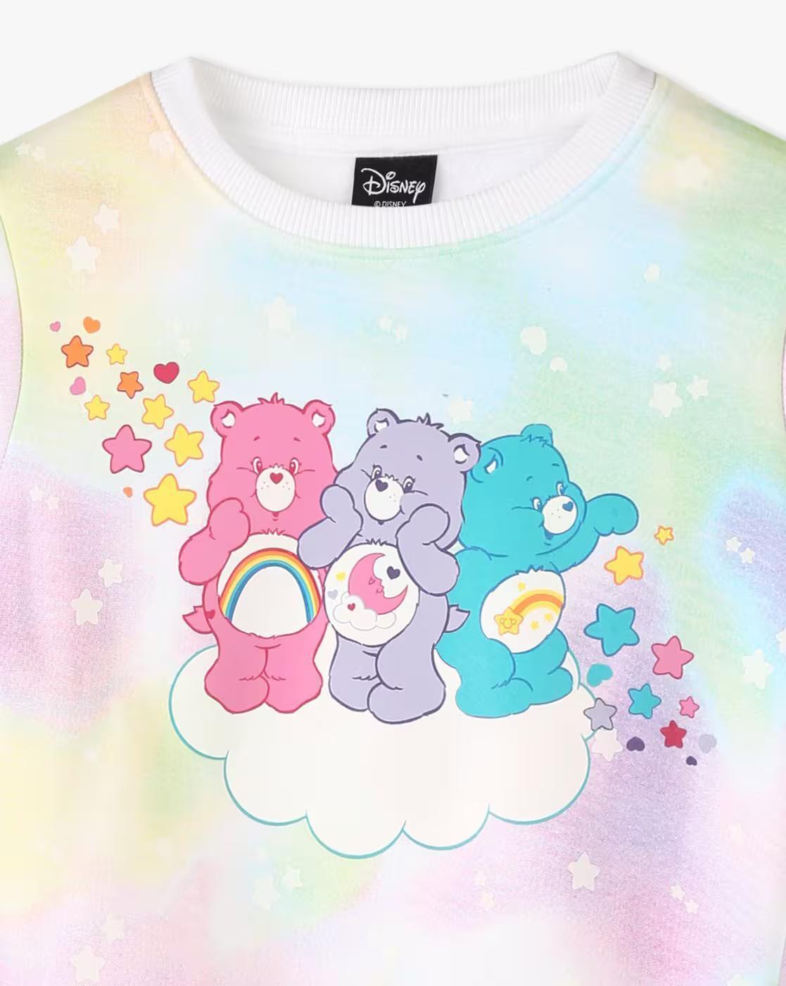 Girls Printed Regular Fit Sweatshirt