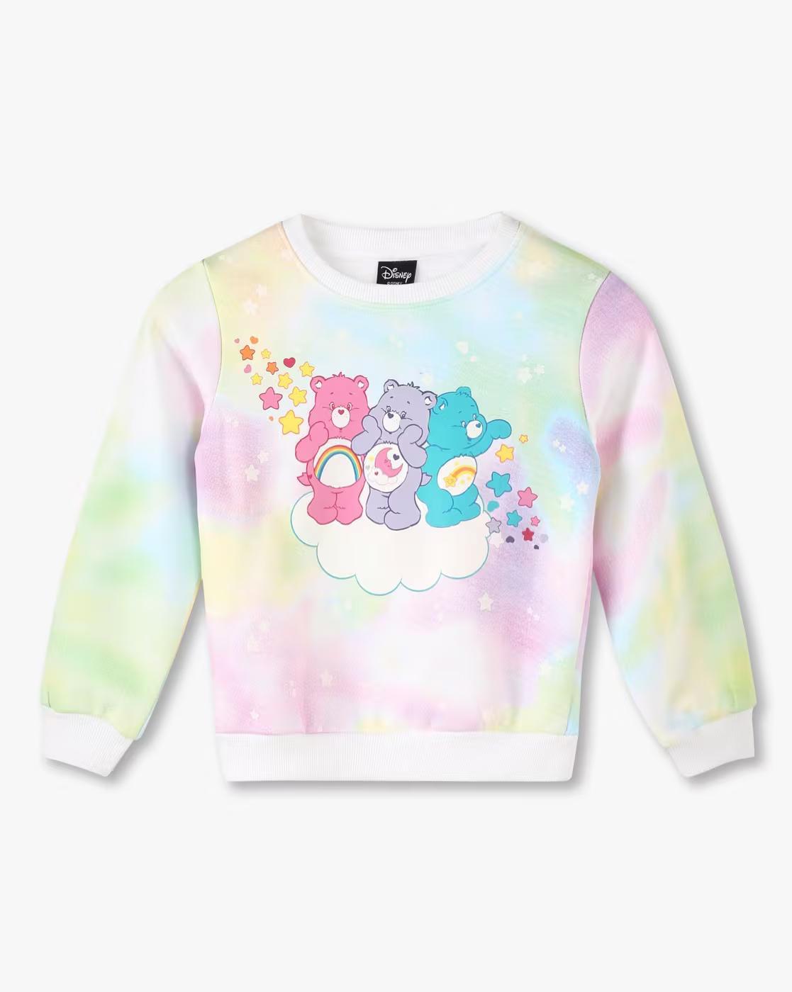 Girls Printed Regular Fit Sweatshirt