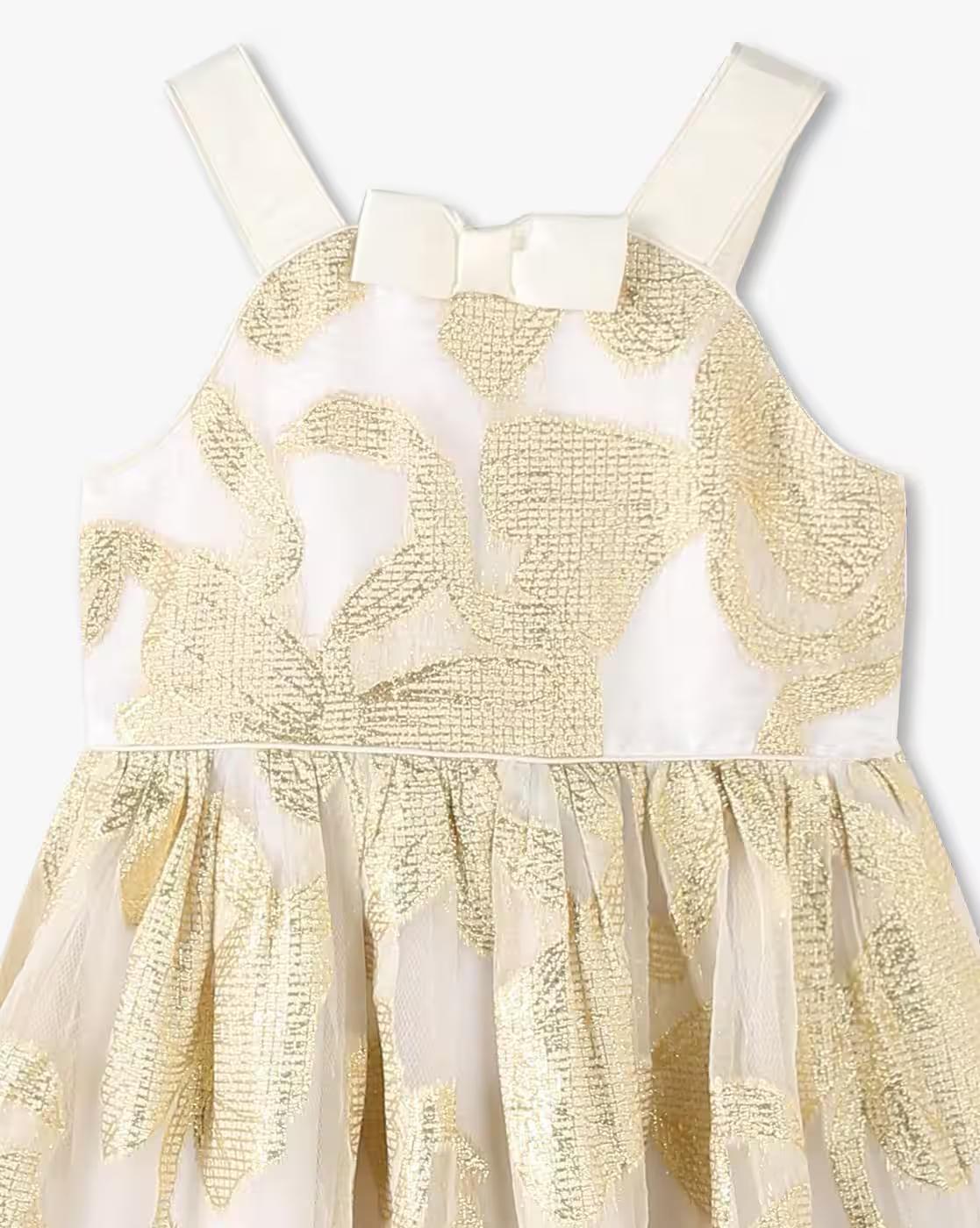 KG FRENDZ FROCKS, WHITE