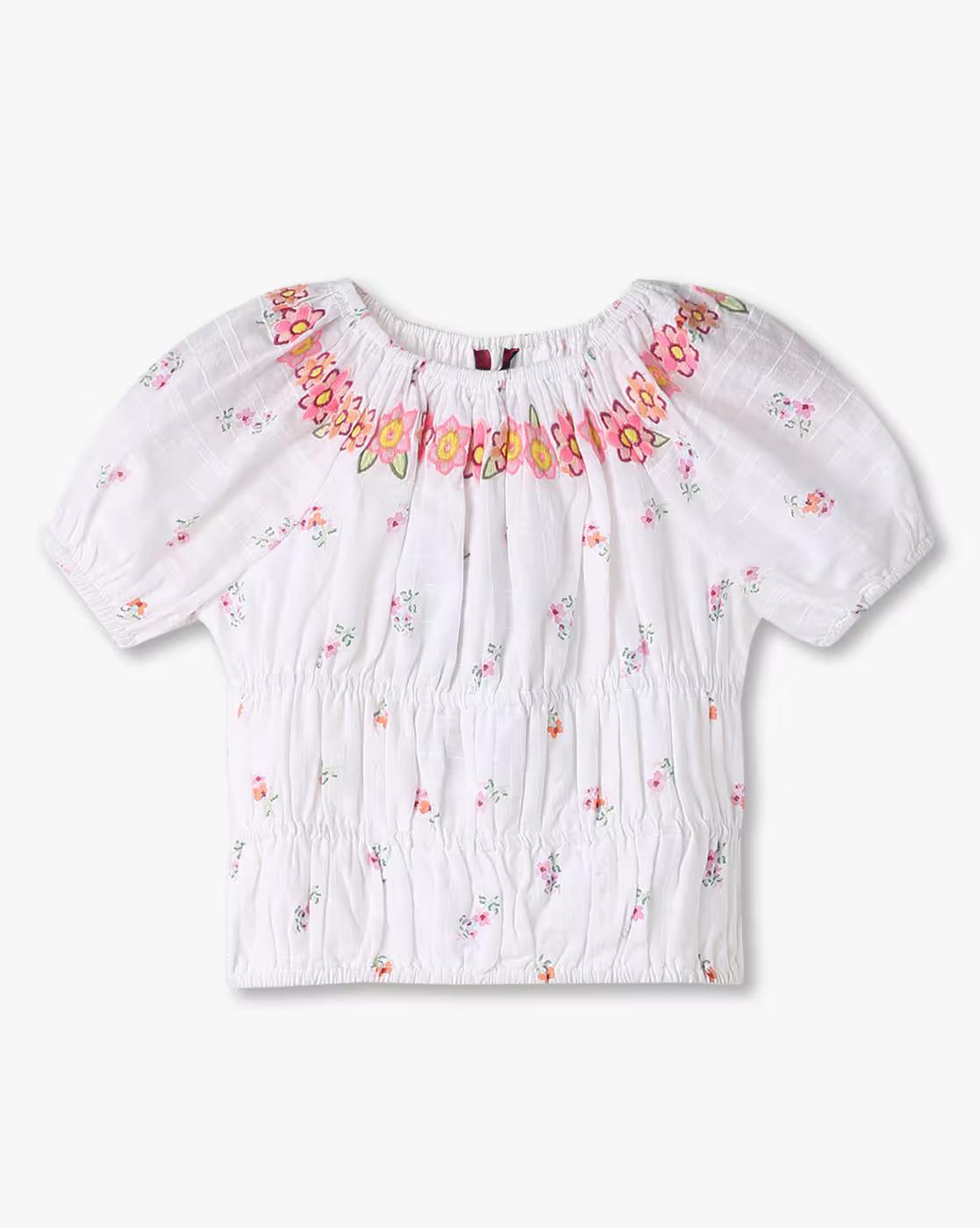 KG FRENDZ TOPS, WHITE, 2-3Y