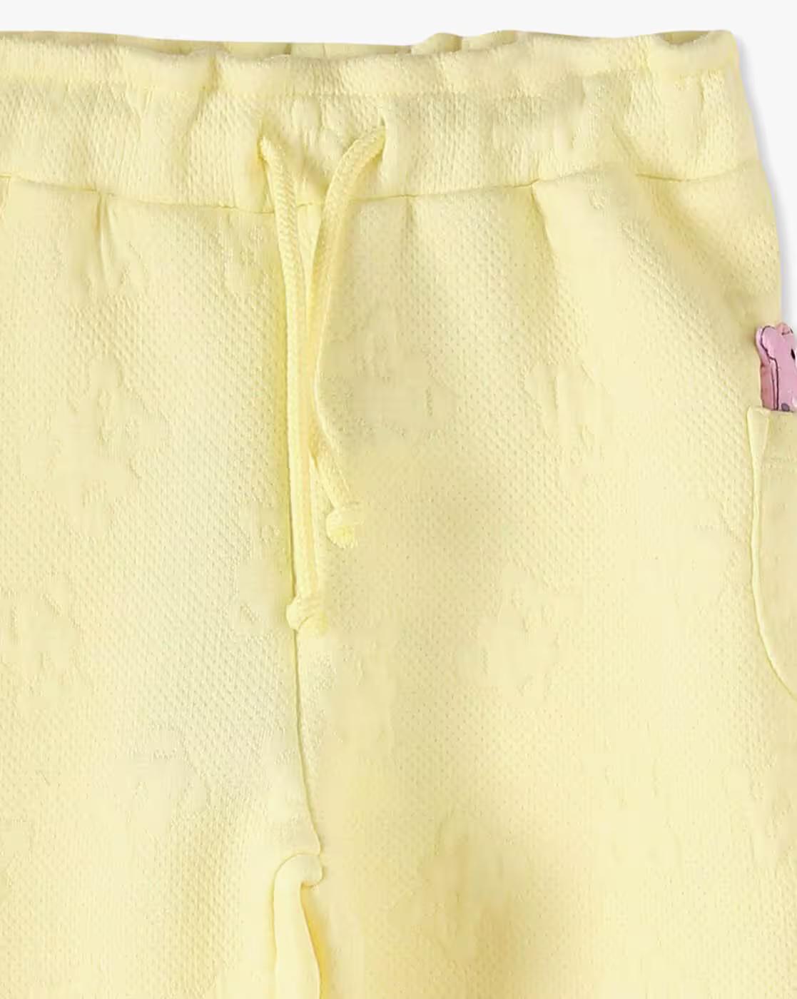 KG FRENDZ TROUSERS, YELLOW, 2-3Y