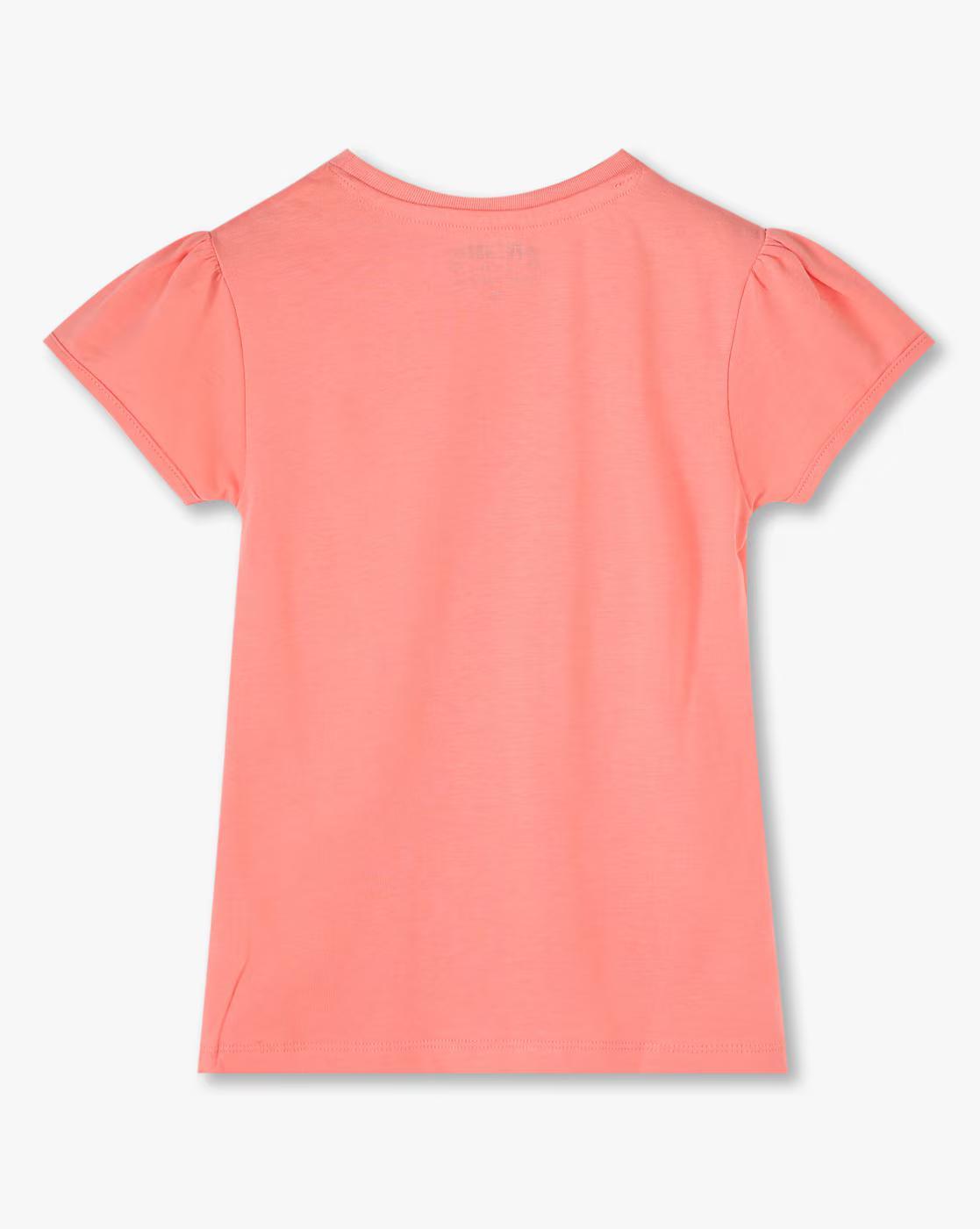 KG FRENDZ TSHIRTS, CORAL, 2-3Y