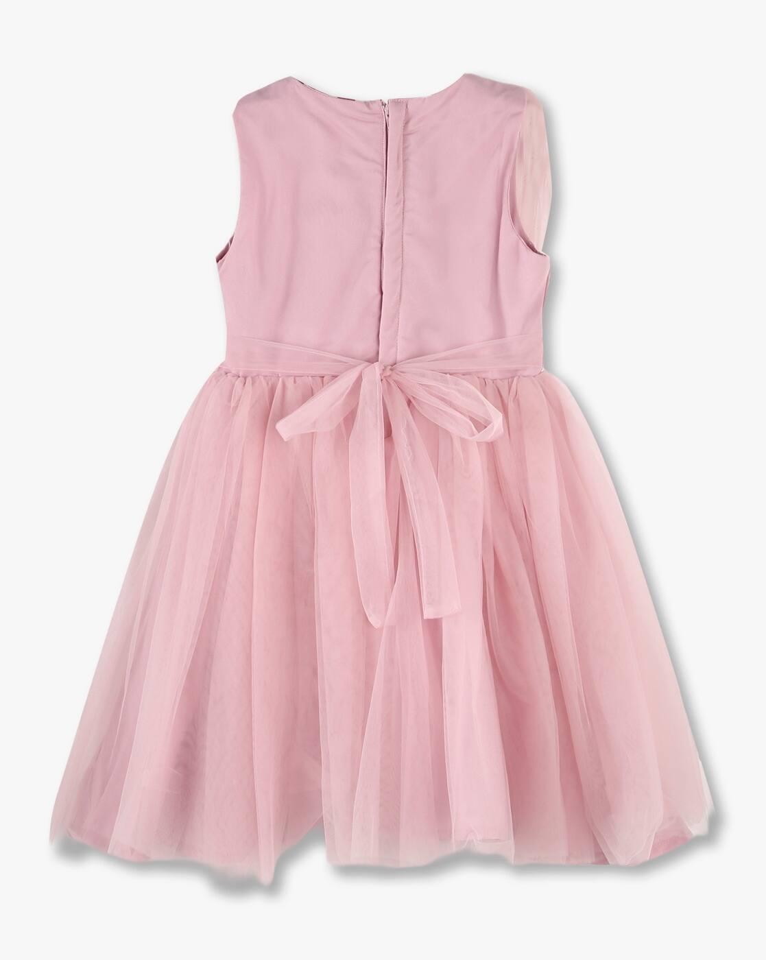 Fit n Flare Sleeveless Pink, PINK