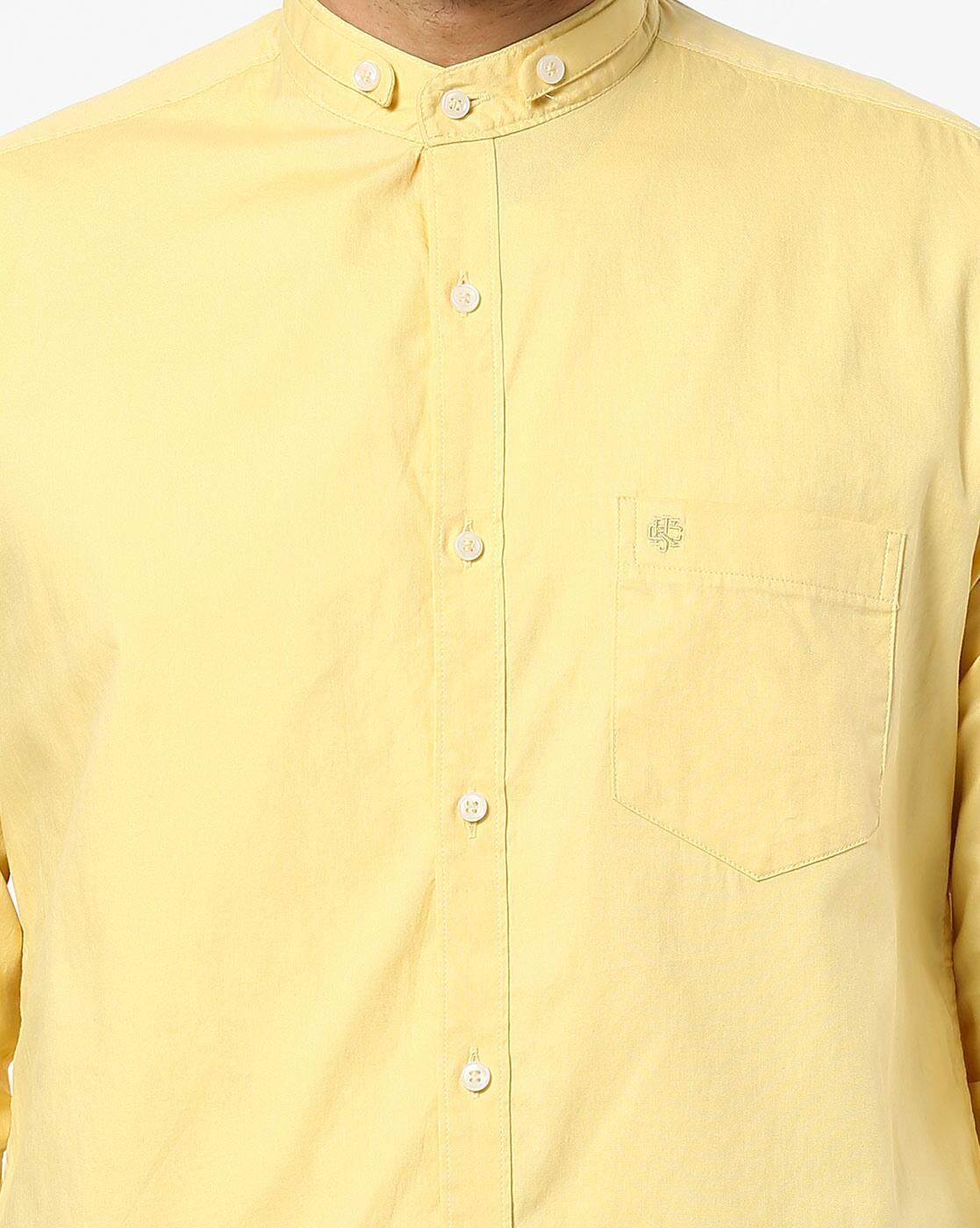 Slim Fit Shirt with Patch Pocket