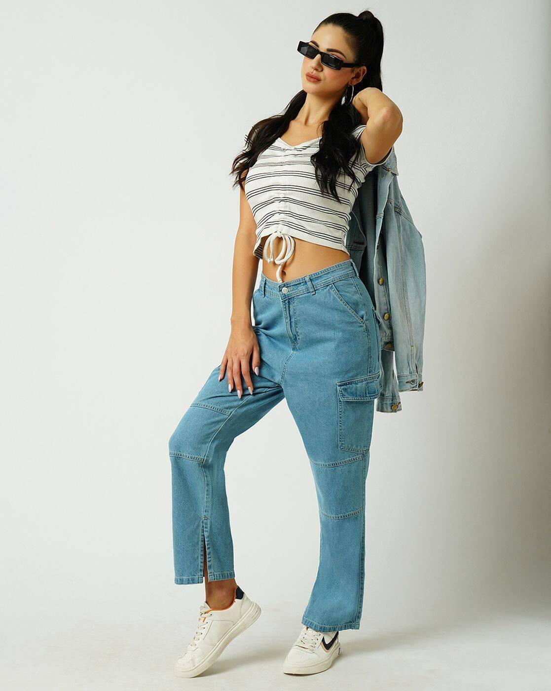 Skinny Fit Cargo Pants