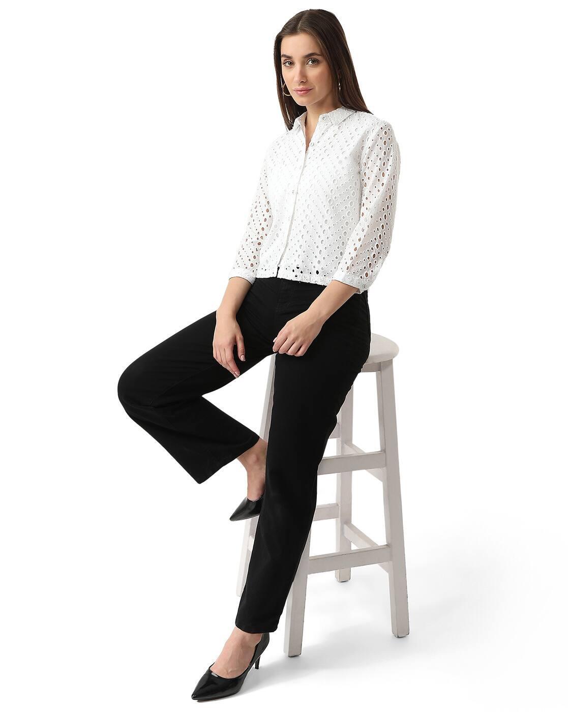 WOMENS WEAR, KRAUS, WHITE