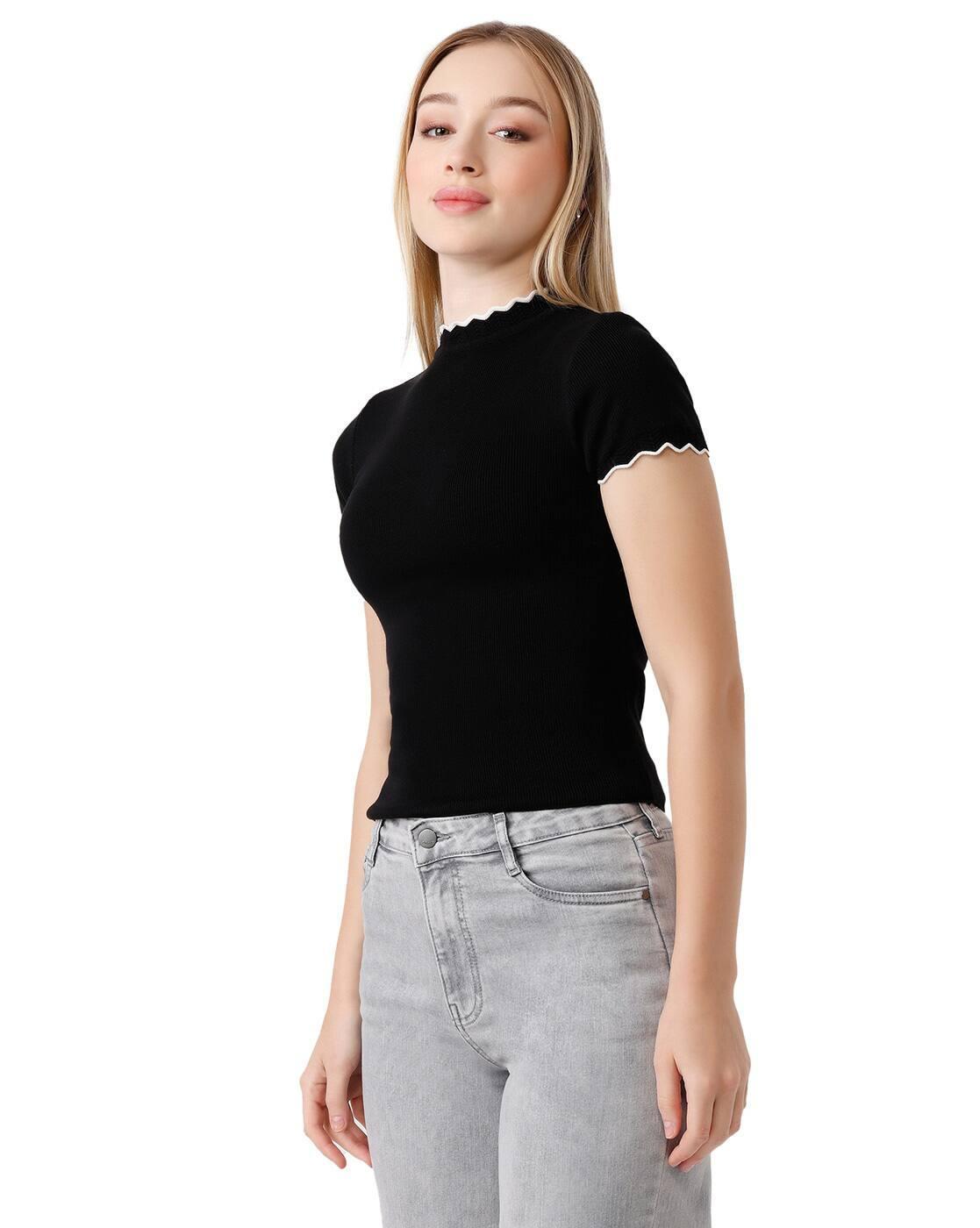 SS25TOPSLTS328, BLACK, XS