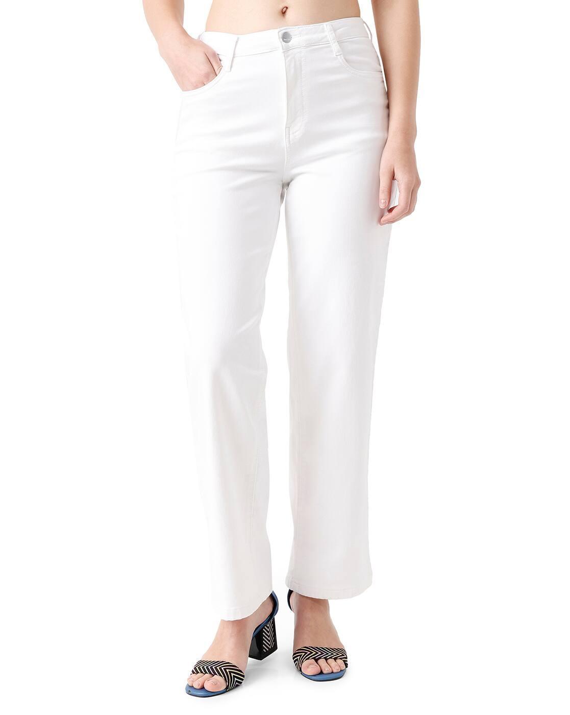 SS25JEANSLFB729, WHITE, 38