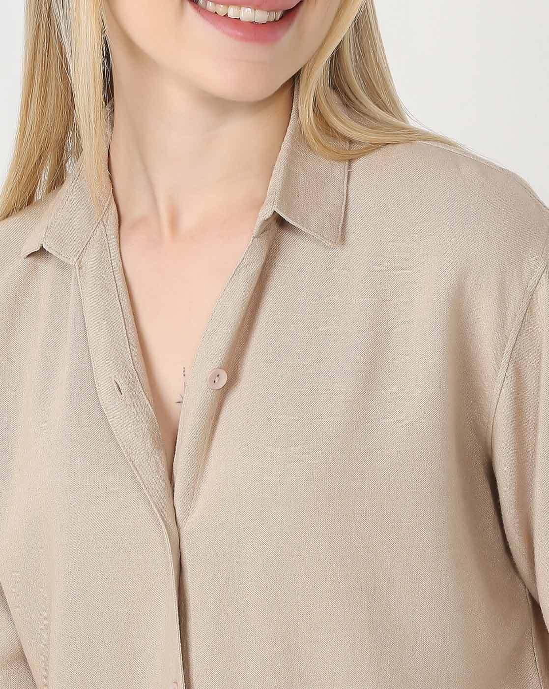 SS25SHIRTSLTB438, CREAM, M