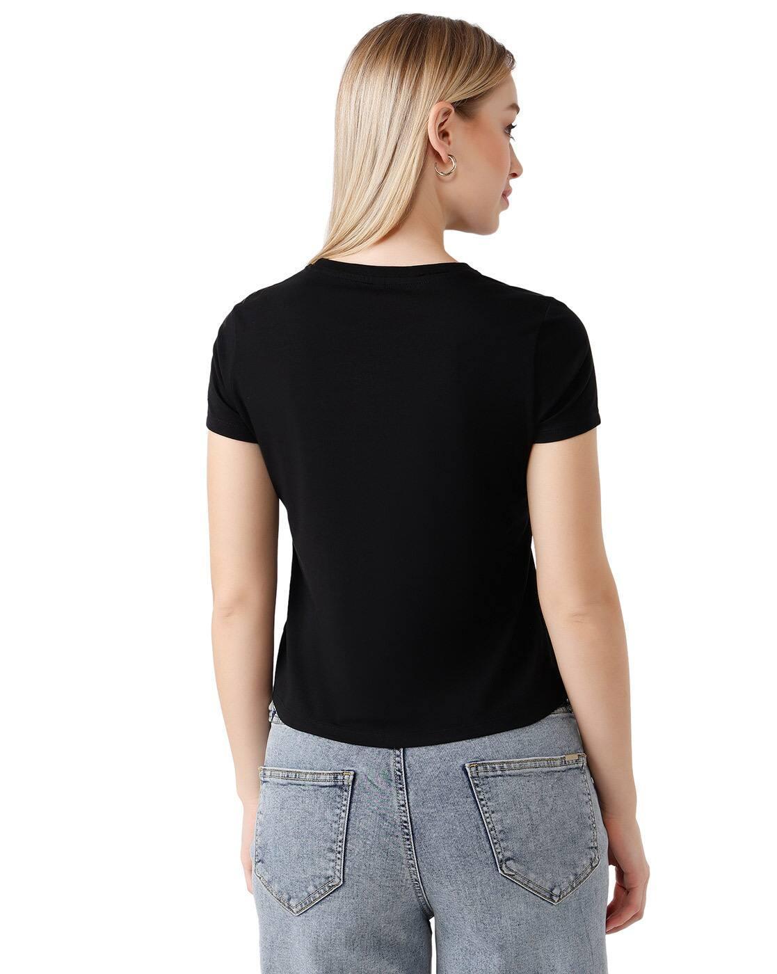SS25TSHIRTSLTA1812, BLACK, XS