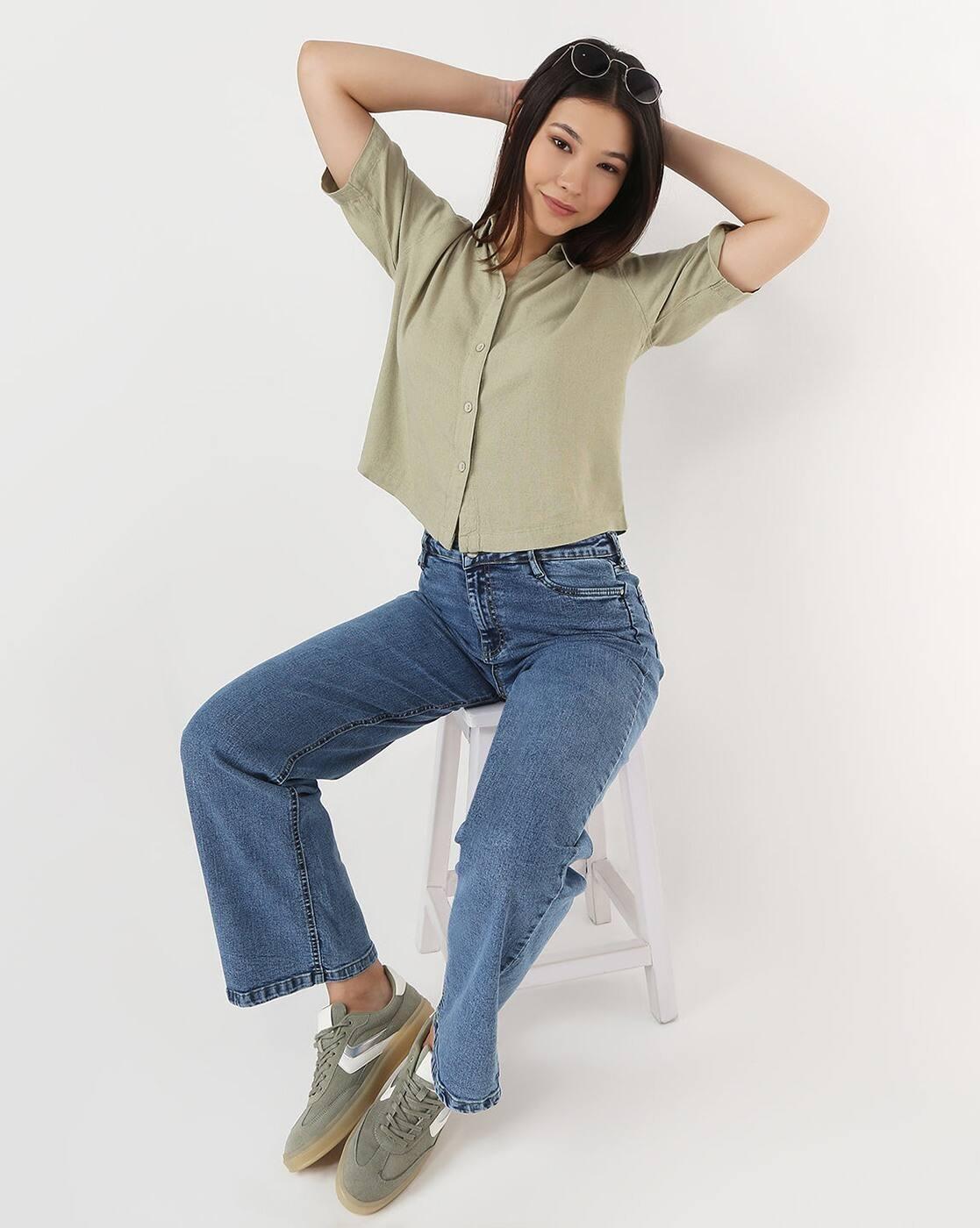 SS25SHIRTSLTB421, OLIVE, M
