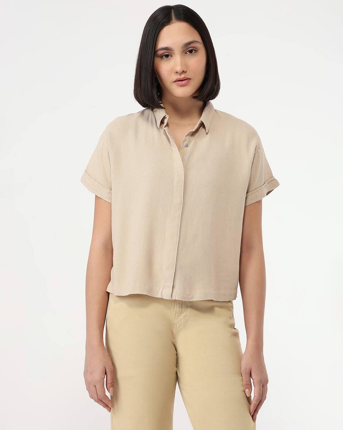 SS25SHIRTSLTB424, CREAM, M