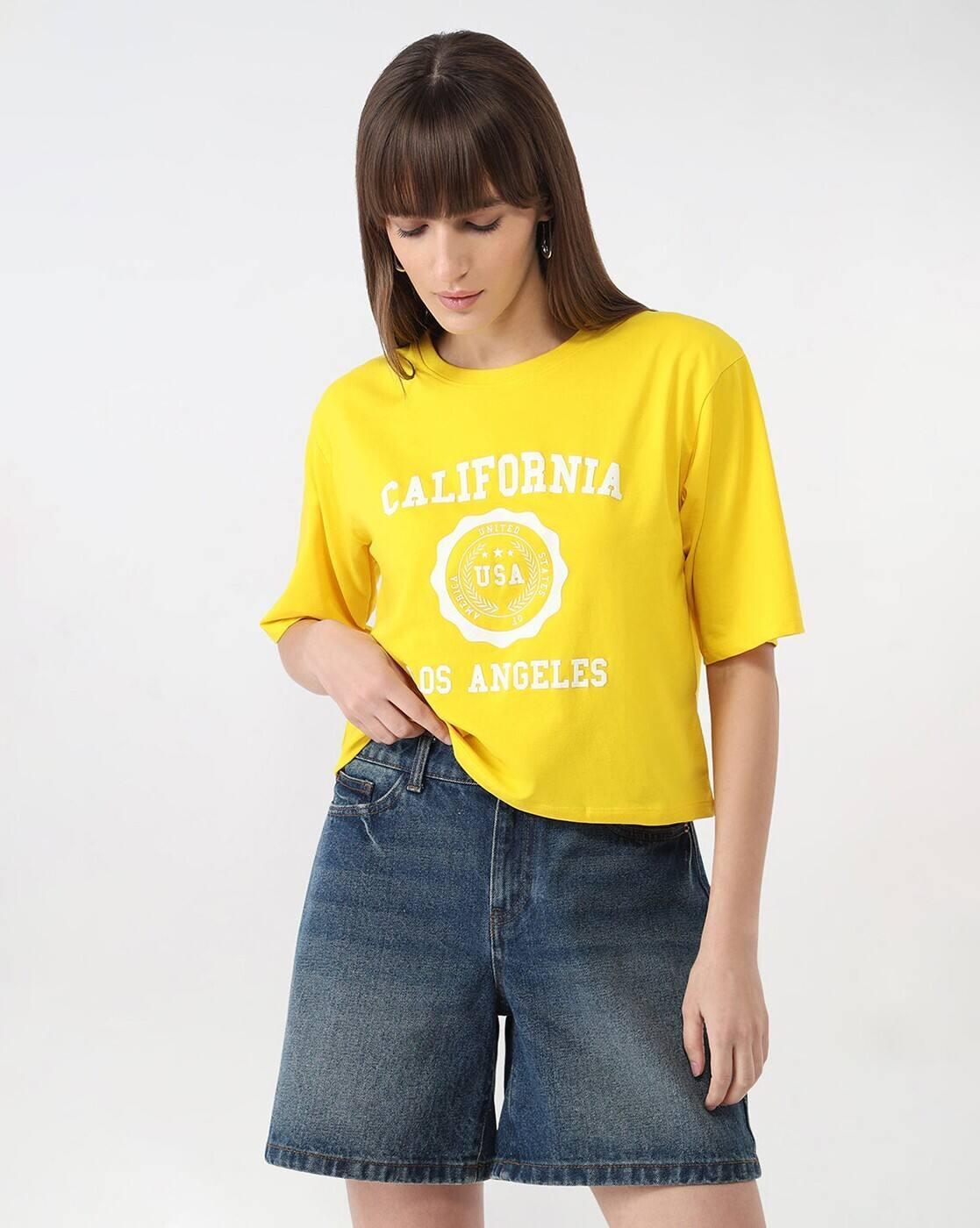 AW25T-SHIRTSLTA1964, LIME YELLOW, S
