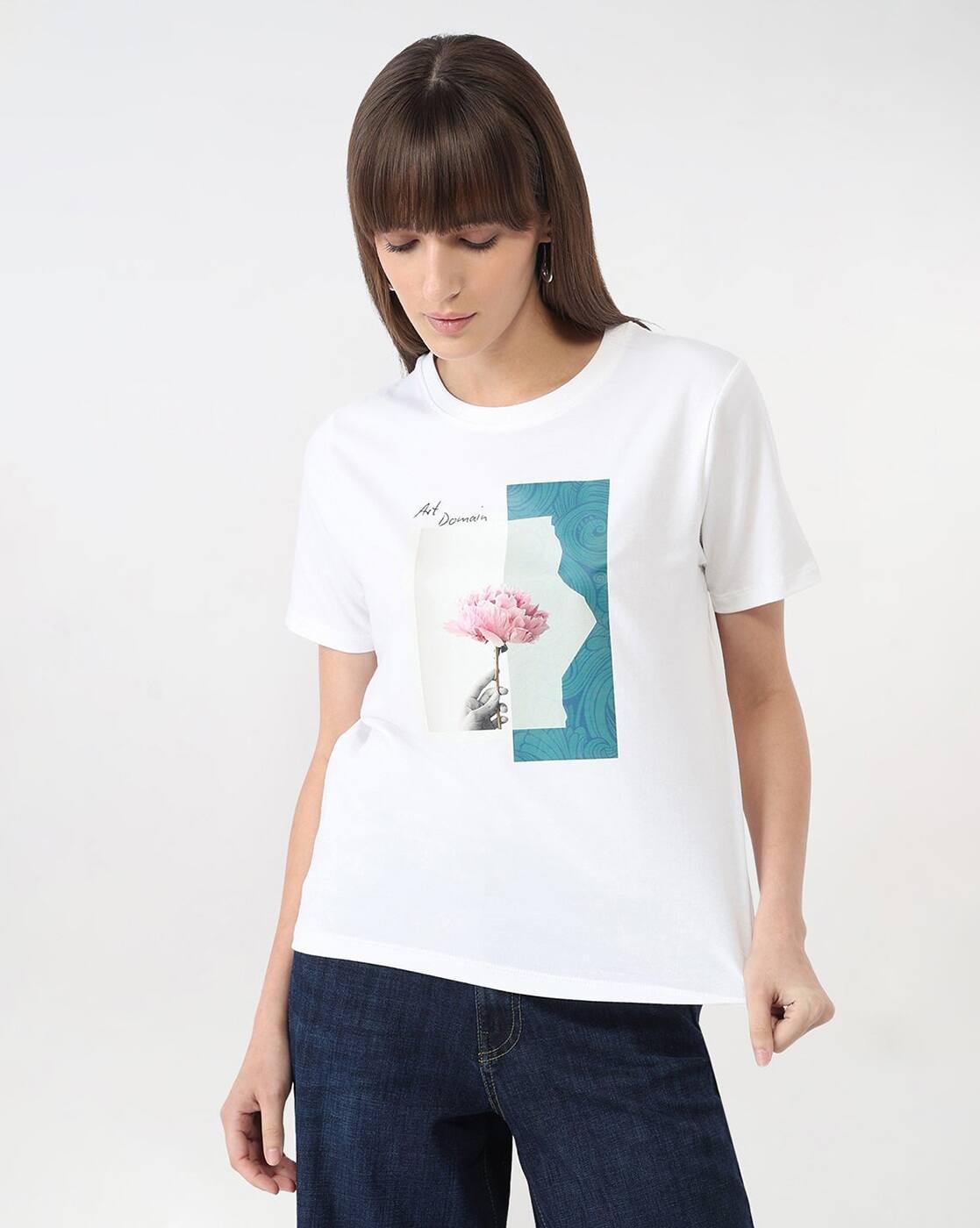 AW25T-SHIRTSLTA1982, WHITE, XS
