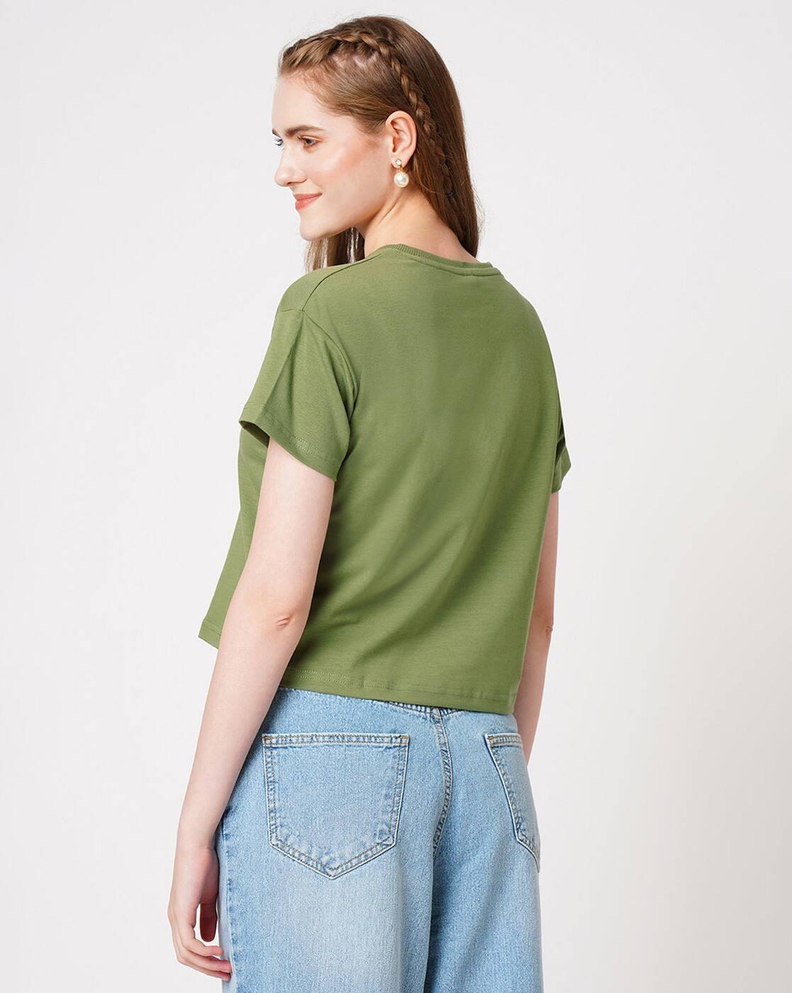 AW25TOPSWTB356, OLIVE, M