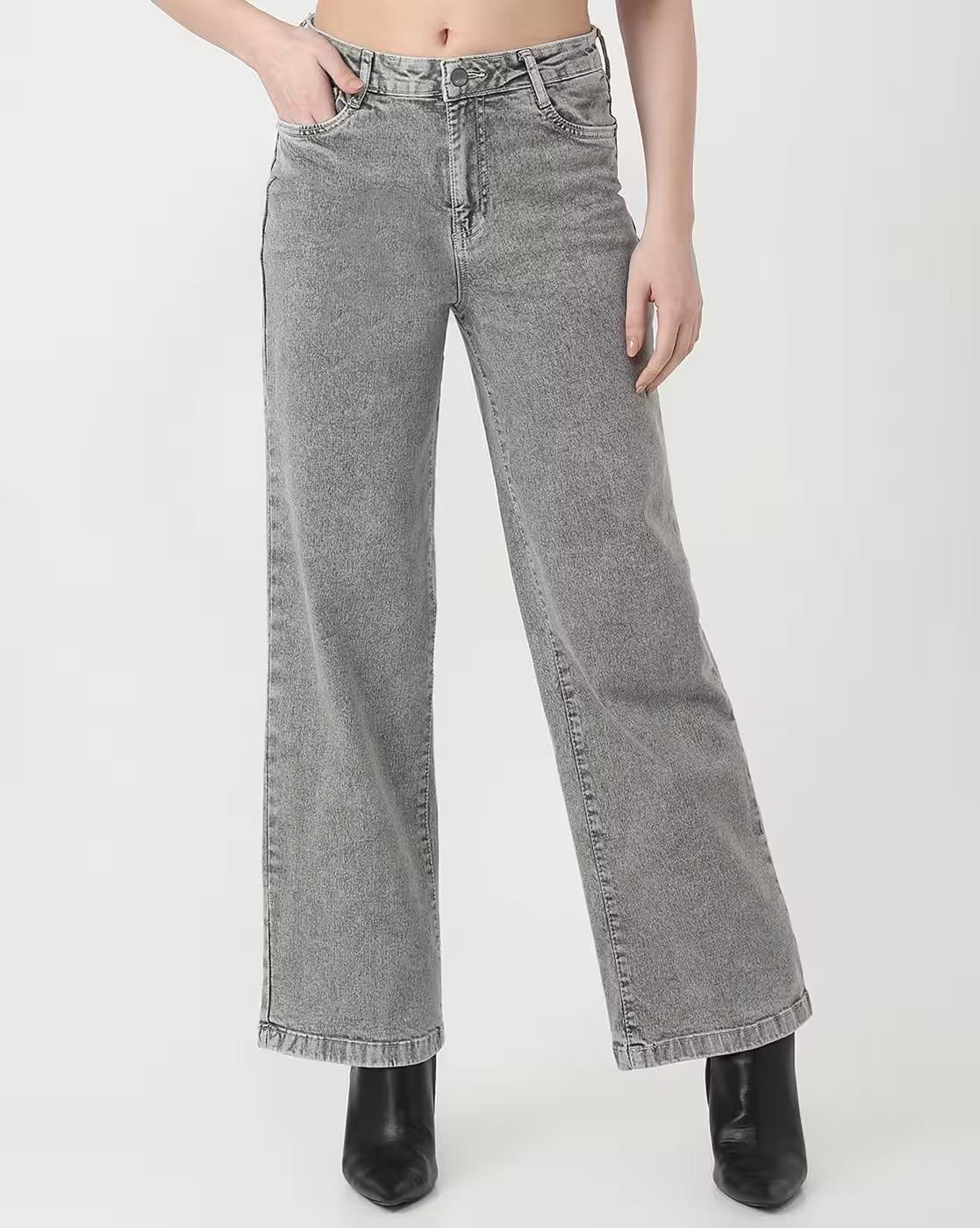 Women High-Rise Relaxed Fit Jeans