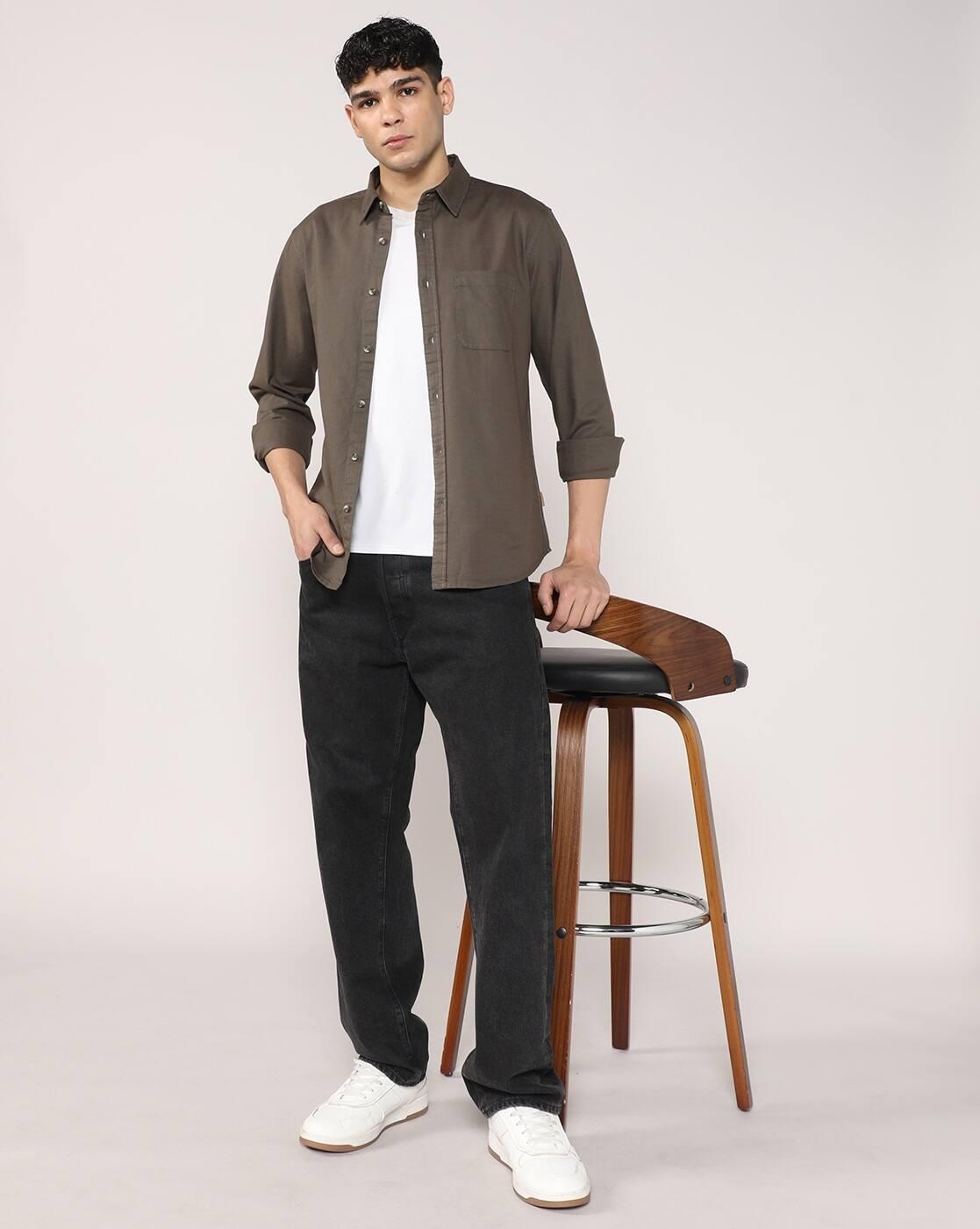 AW25MSHTRNDS035ABCD, OLIVE, L