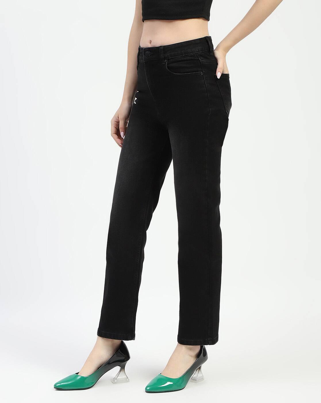 MADAME M4W24754 JEANS, BLACK, 32