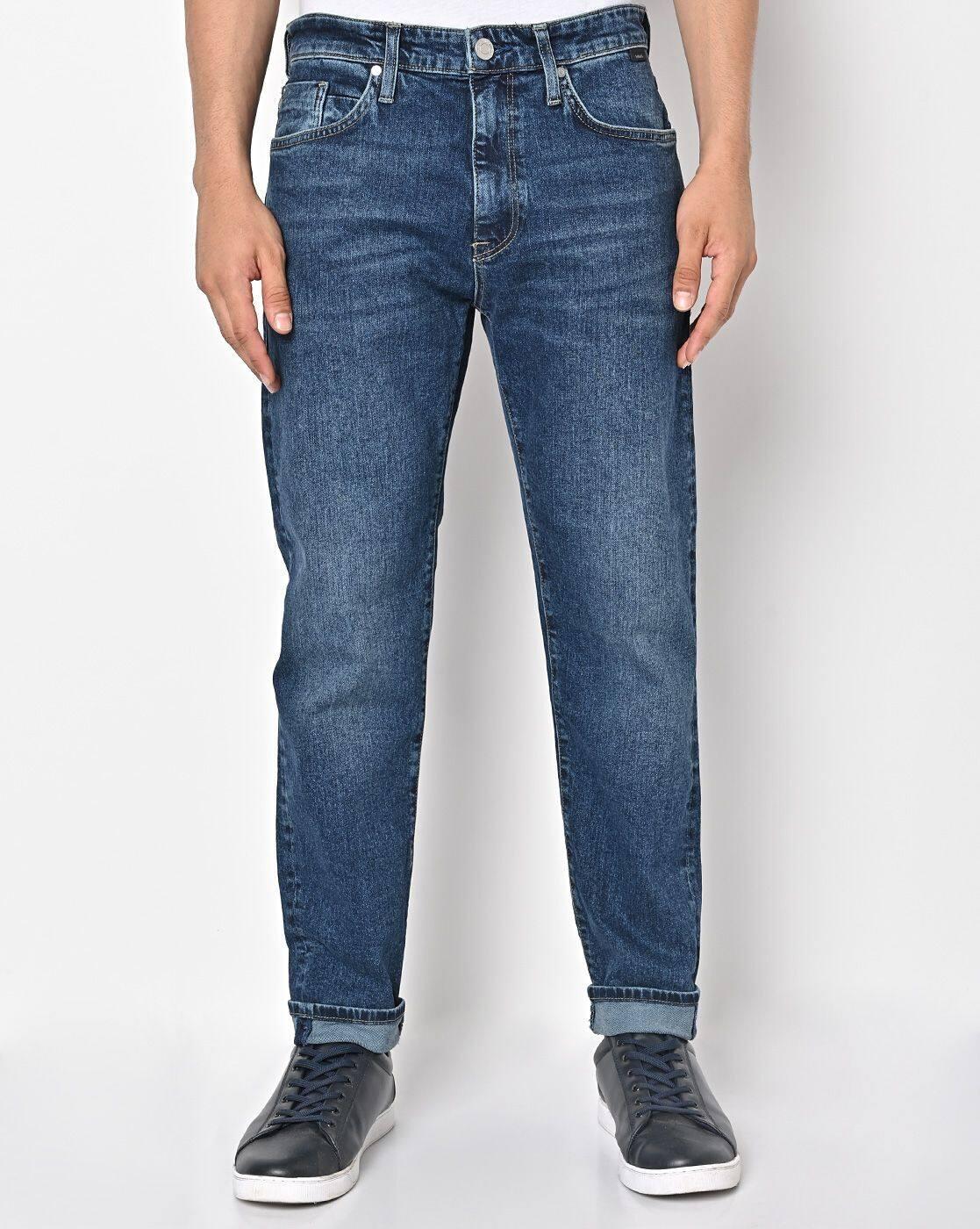 MAVI MEN JEANS, DARK INDIGO, W34/L29