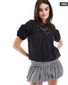 MISS WOMEN TOPS, BLACK, UK 14
