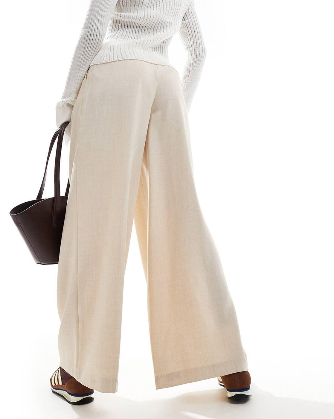 MISS WOMEN TROUSERS & PANTS, CREAM, UK 6