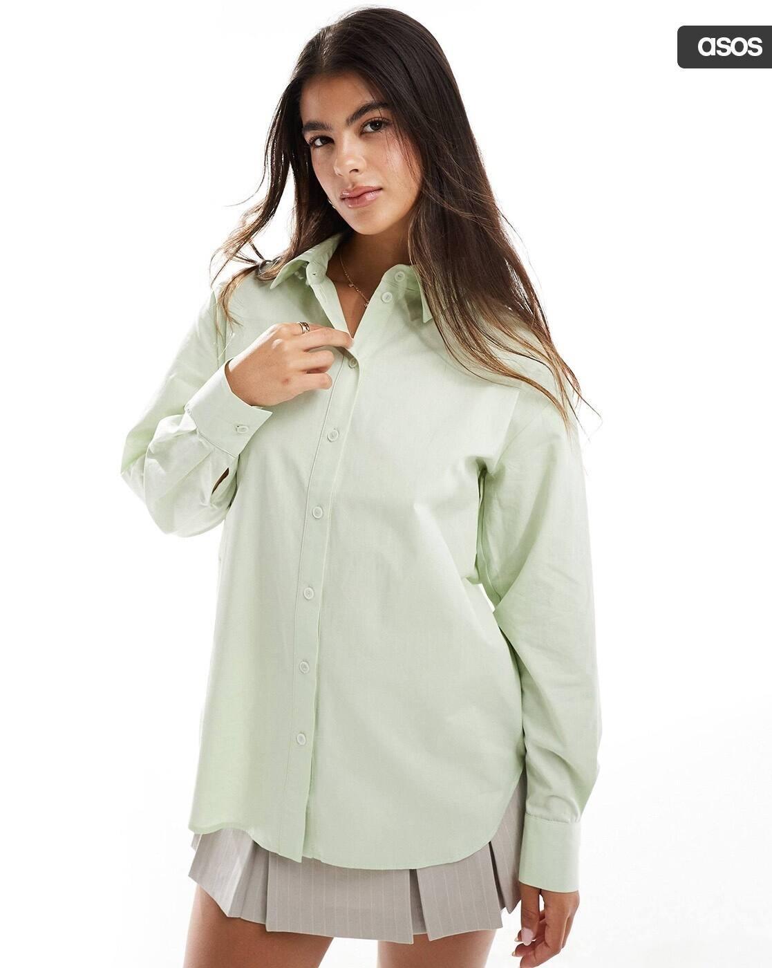 MISS WOMEN SHIRTS, LIME GREEN, UK 12