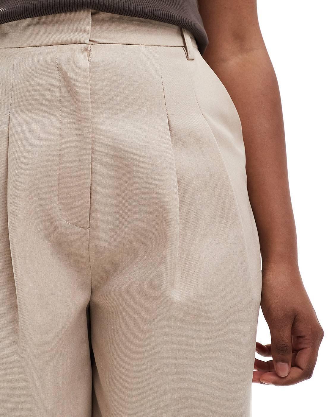 MISS WOMEN TROUSERS & PANT, TAUPE, UK 10